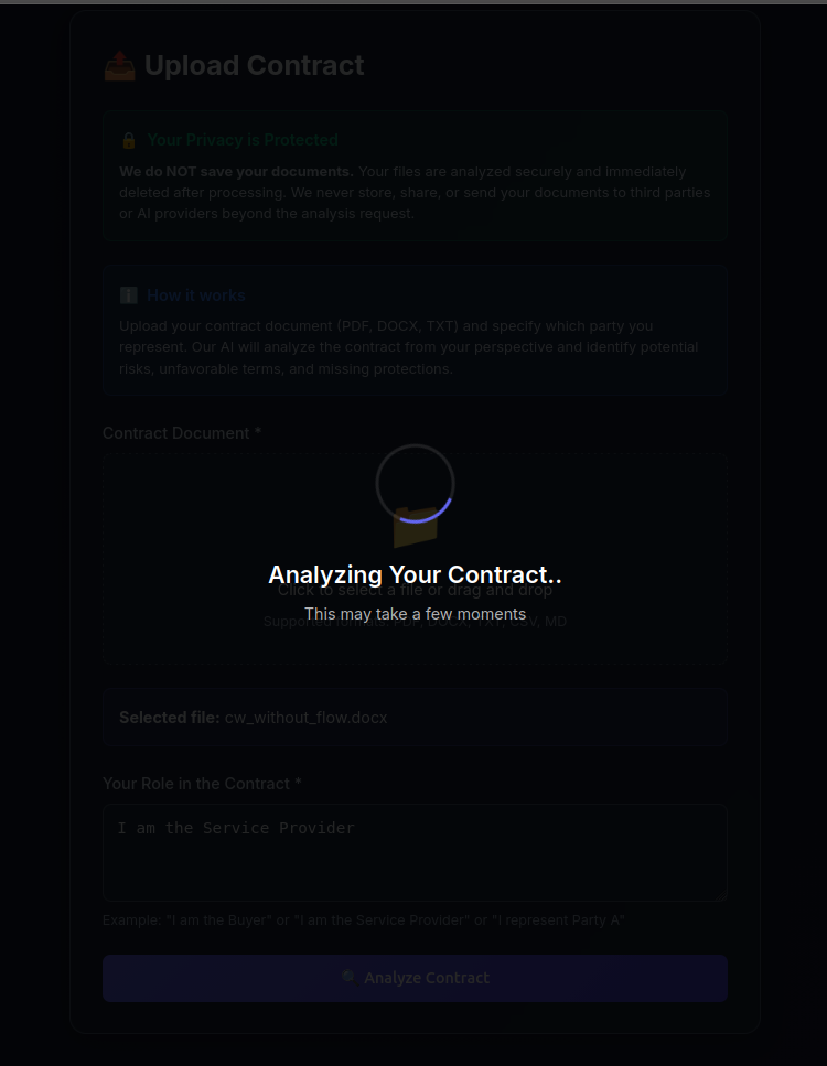 ReviewMyContract screenshot 2