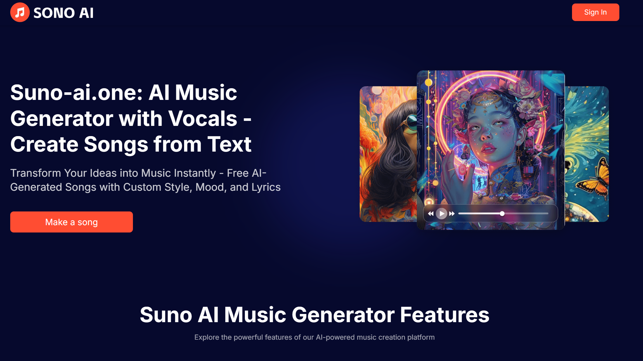 Suno AI Music Generator screenshot 1