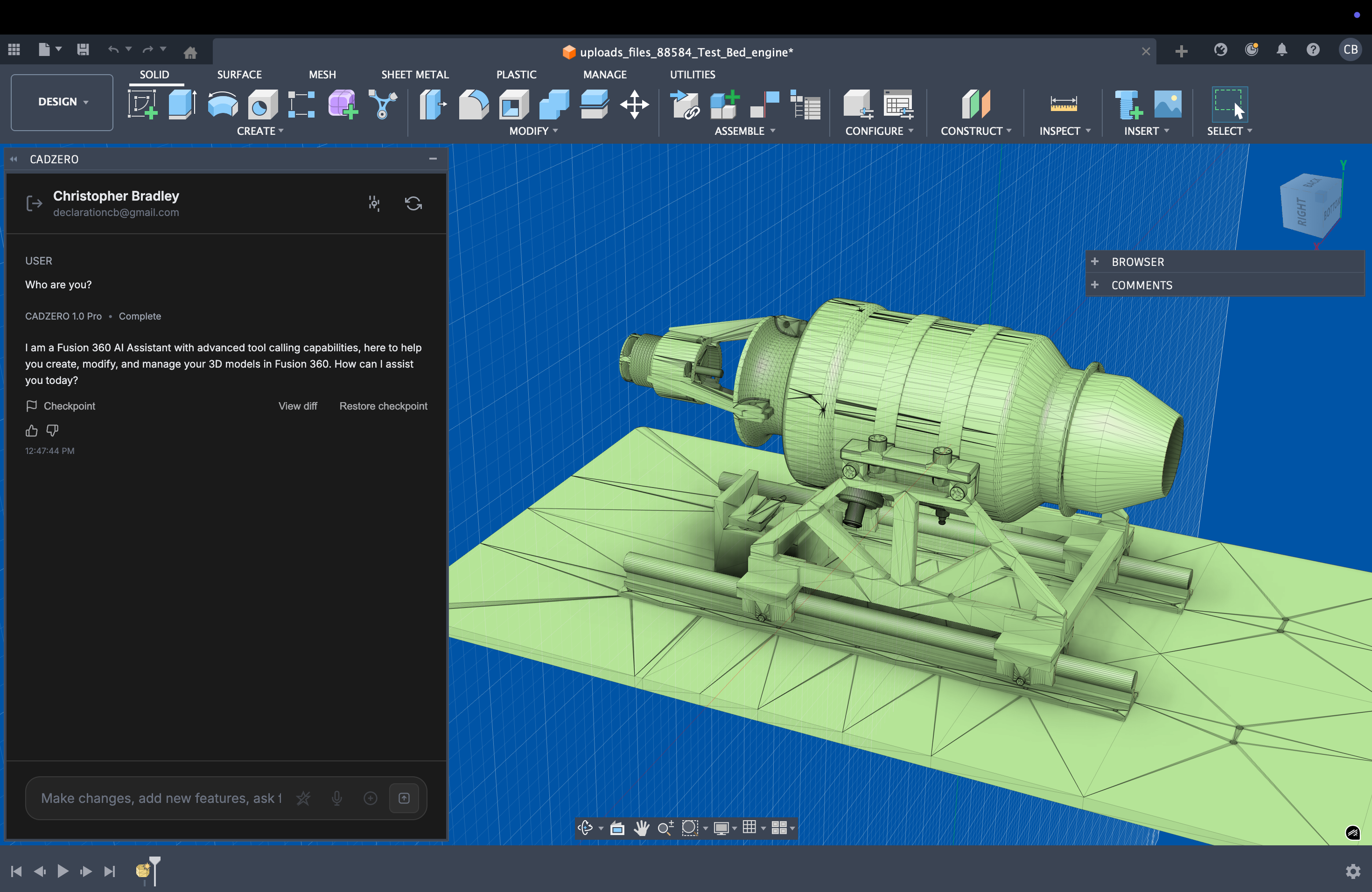 CADZERO screenshot 2
