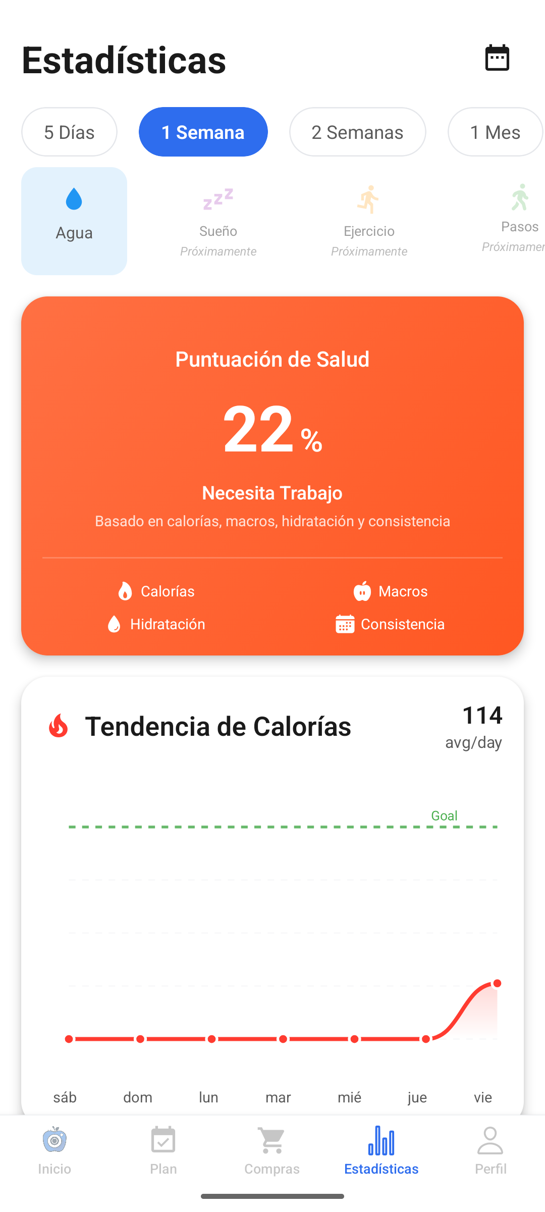 https://kaloria.app/en screenshot 4