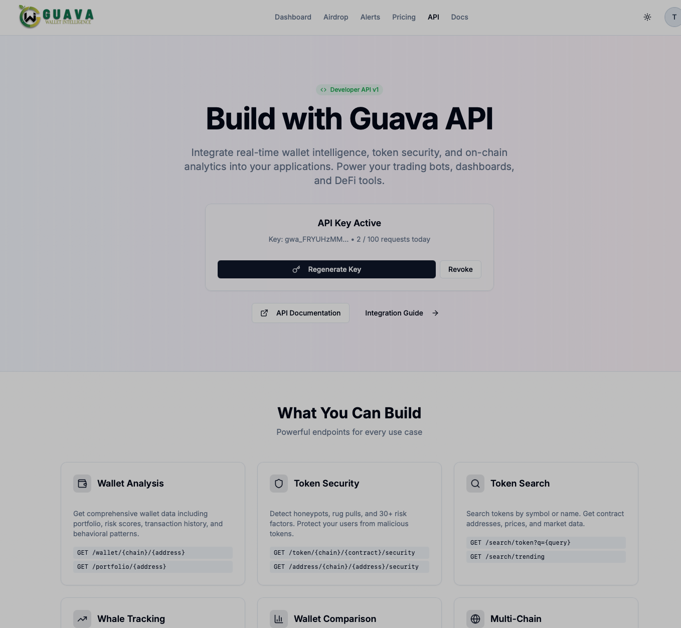 Guava Wallet Intelligence screenshot 4