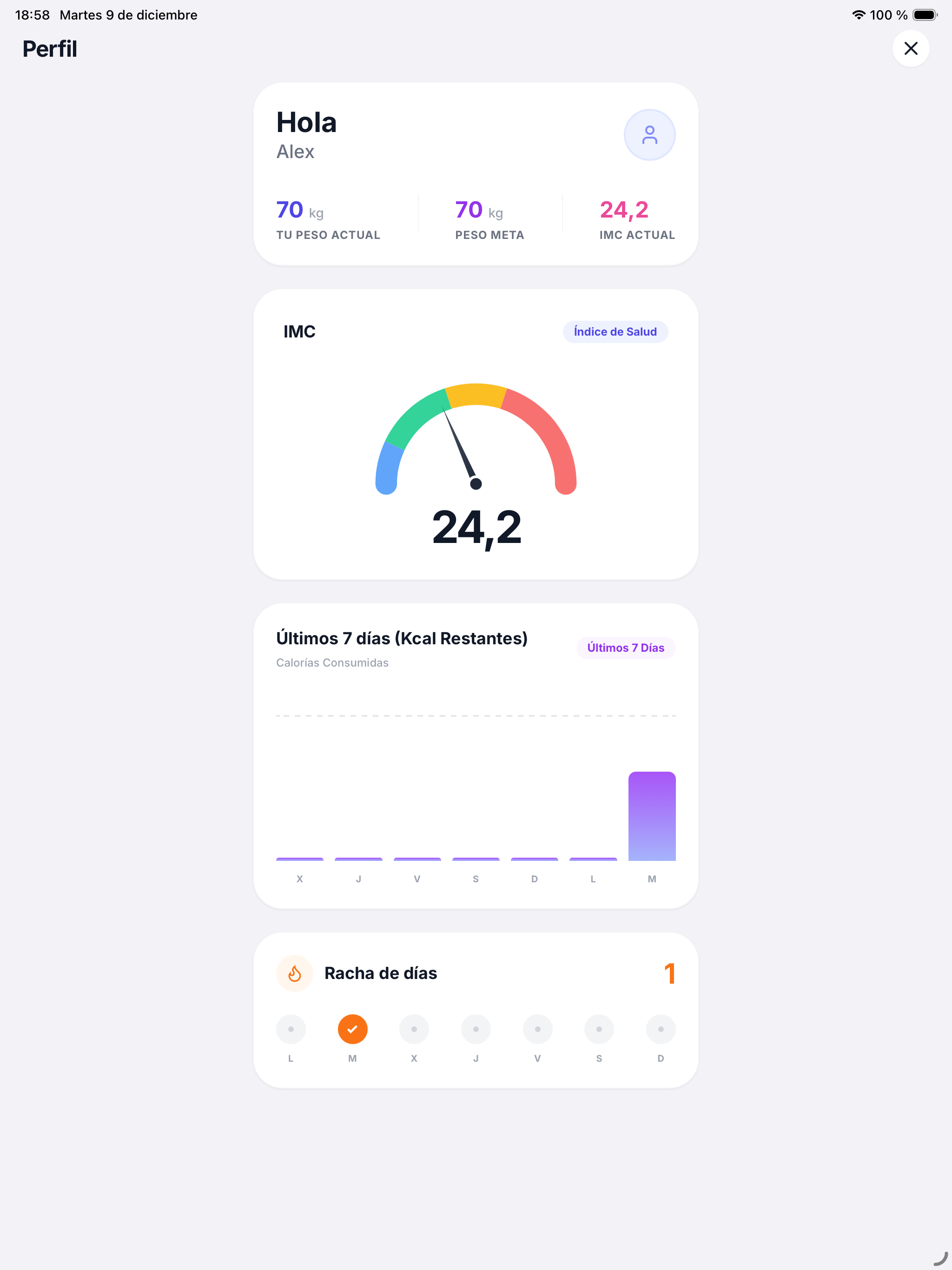 DailyBite screenshot 2