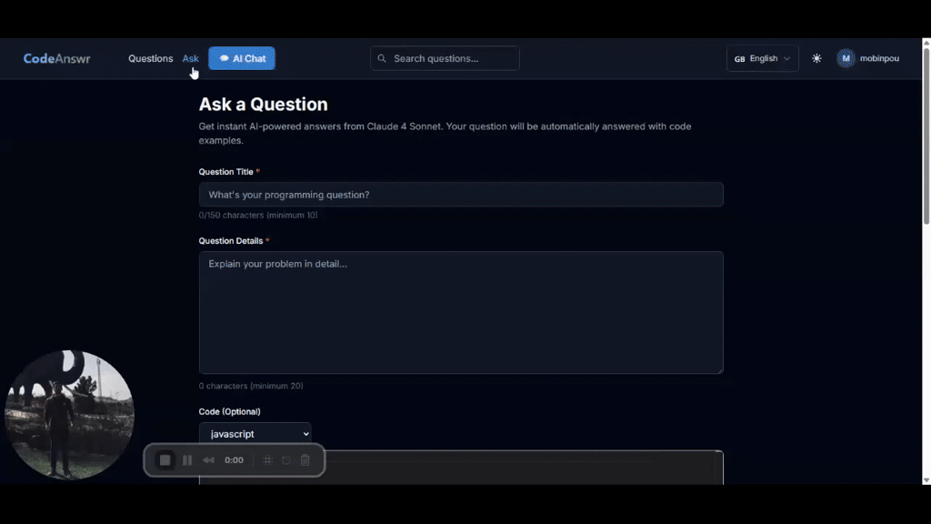 CodeAnswr screenshot 4