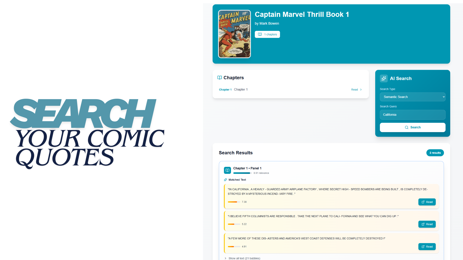 VOXA [ Your AI-Powered Comic Finder ] screenshot 4