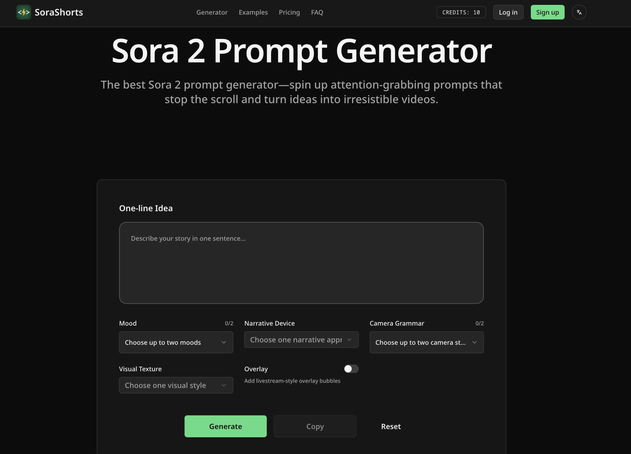 SoraShorts screenshot 1