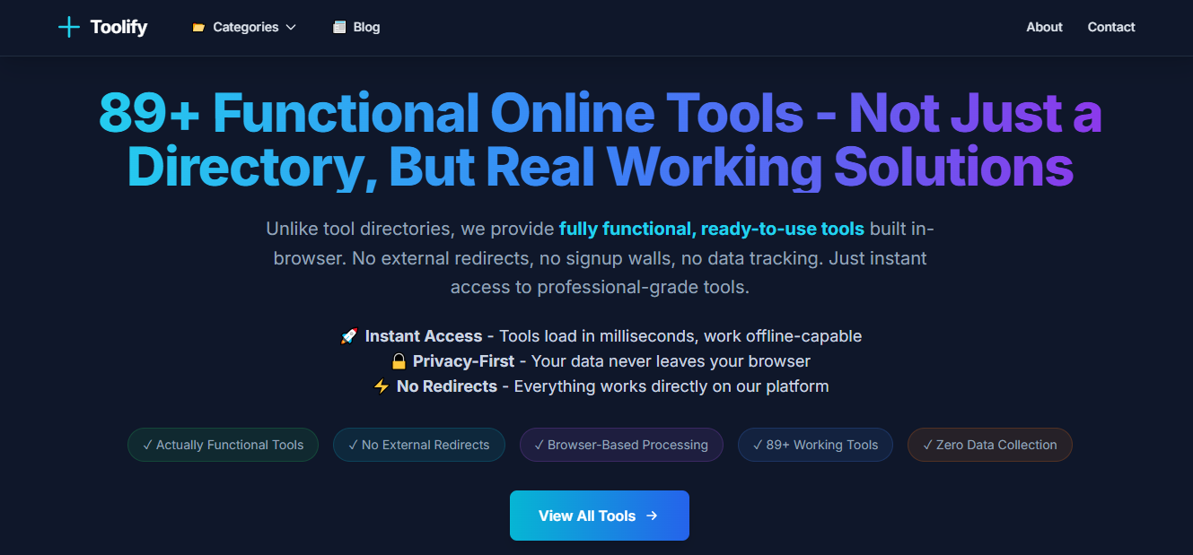 Toolify screenshot 1