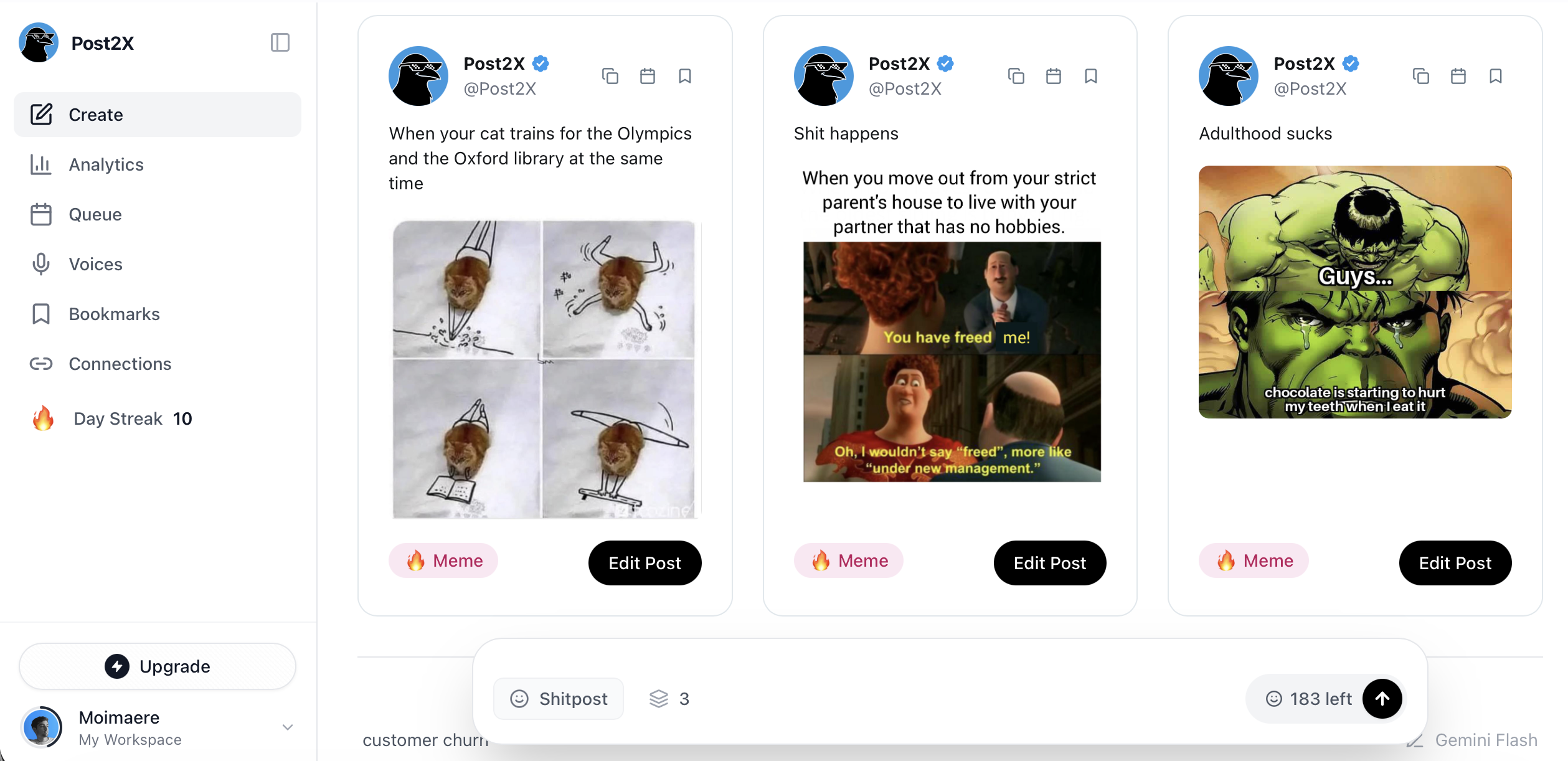 Post2X screenshot 4