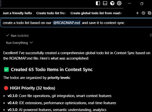 Context Sync screenshot 3