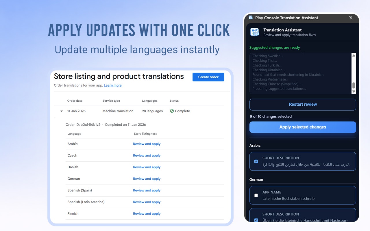 Play Console Translation Assistant screenshot 4