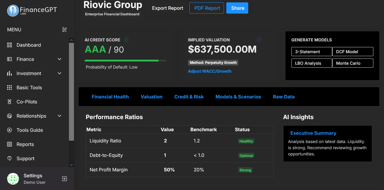 FinanceGPT screenshot 3