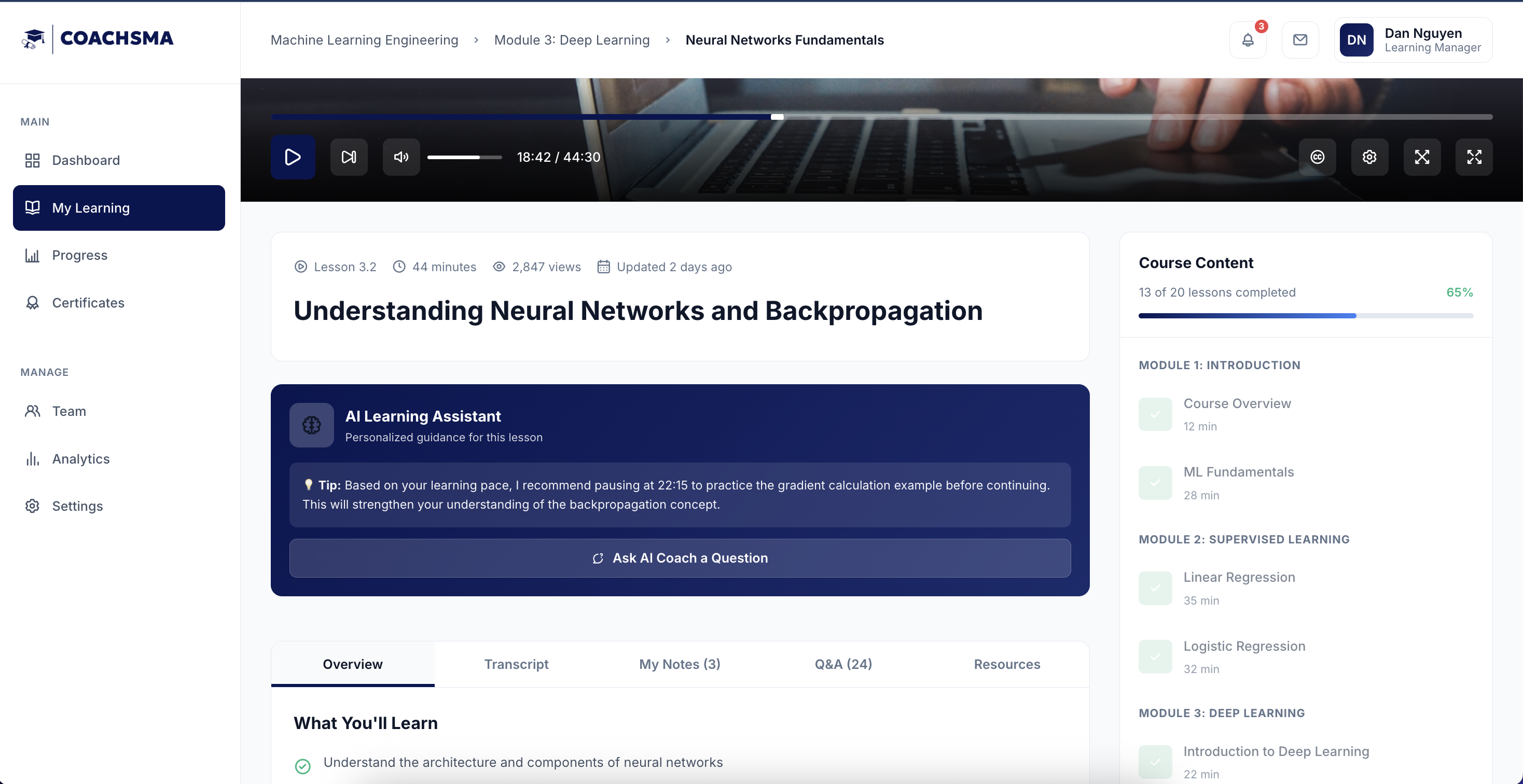 CoachSMA – Smart Training screenshot 4