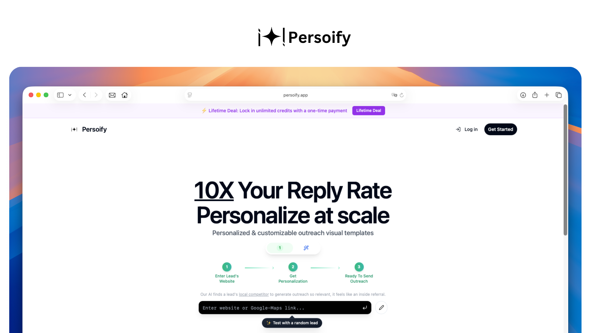 Persoify screenshot 1