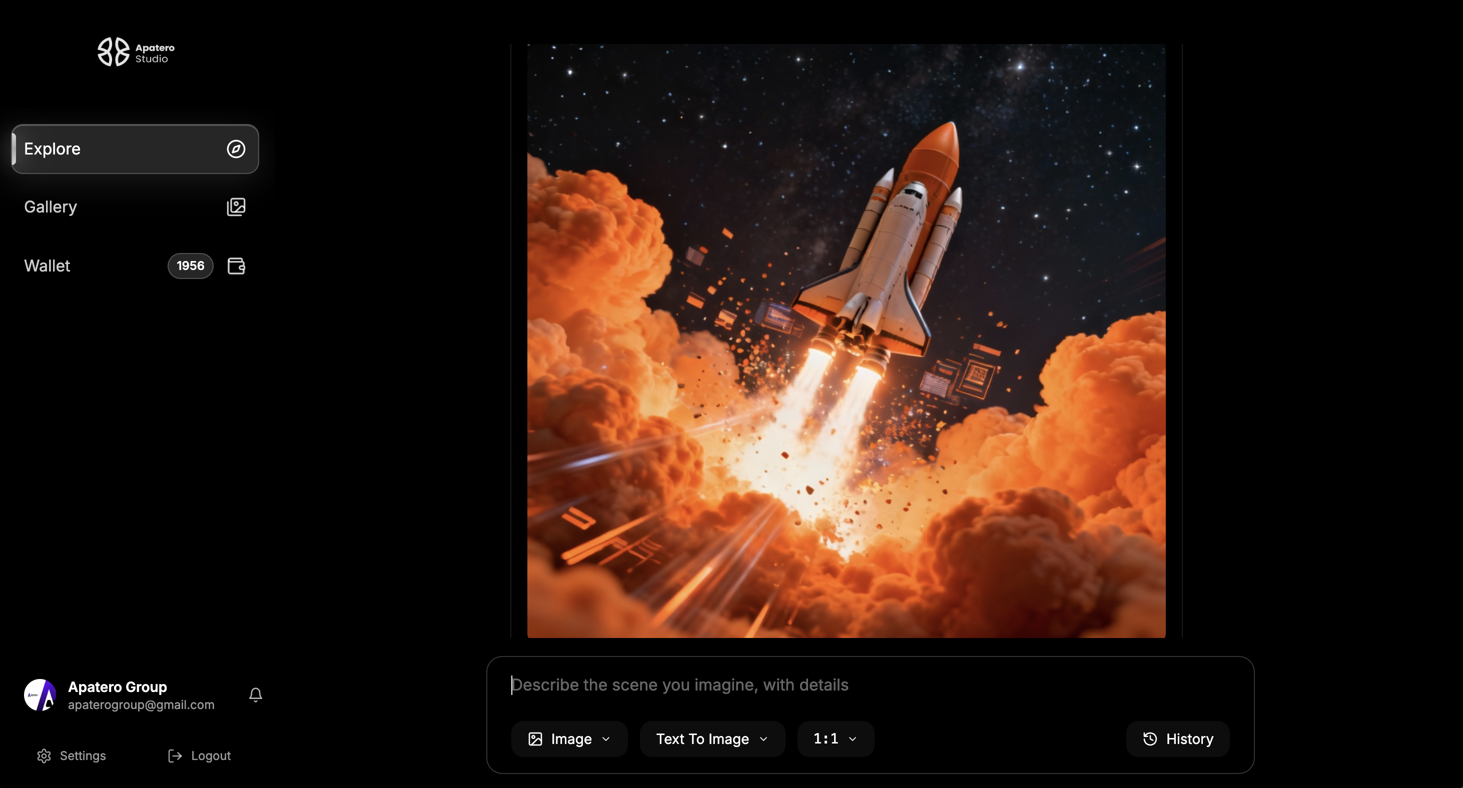 Apatero Studio screenshot 5