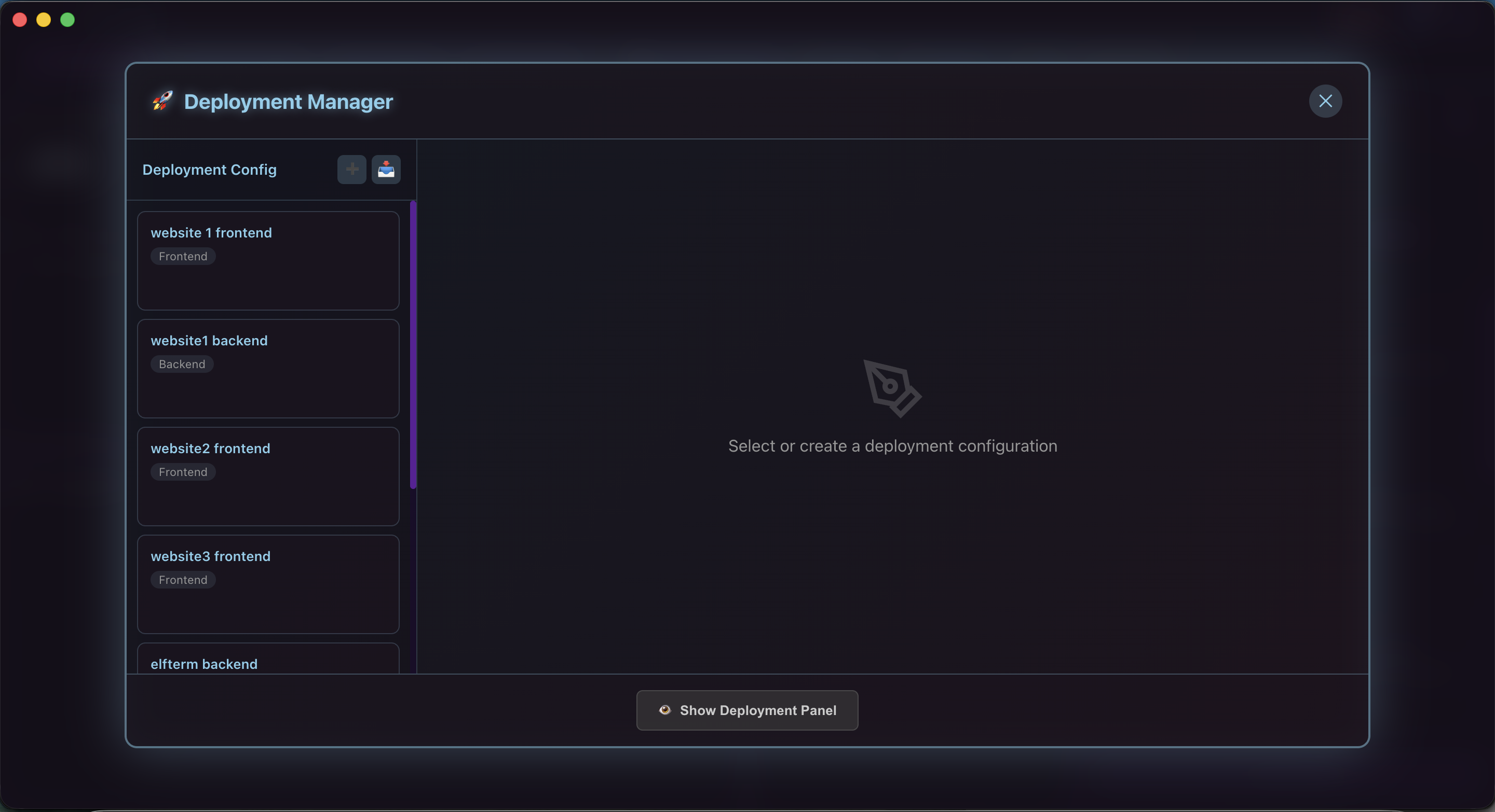 ElfTerm screenshot 2