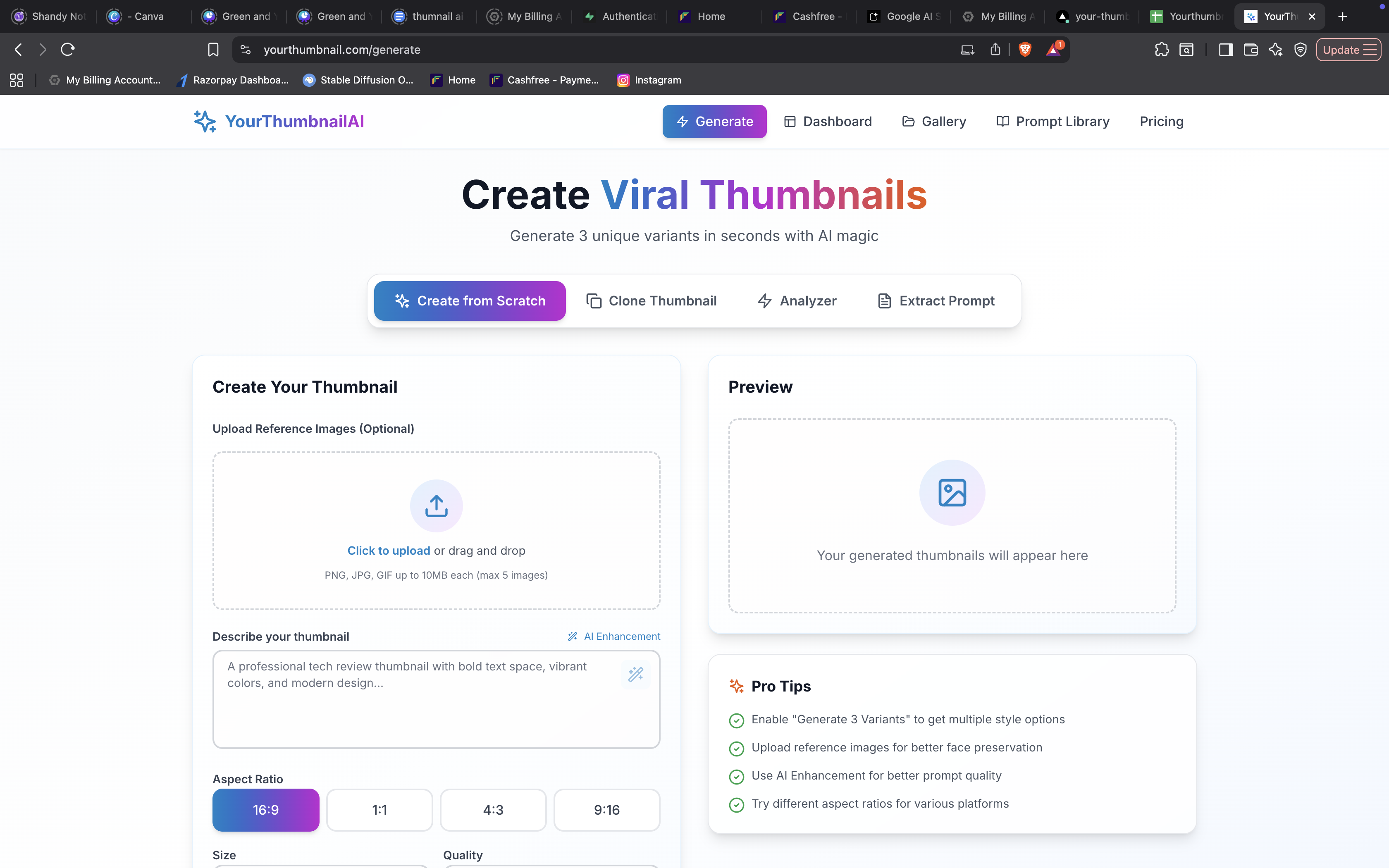 YourThumbnailAi screenshot 3