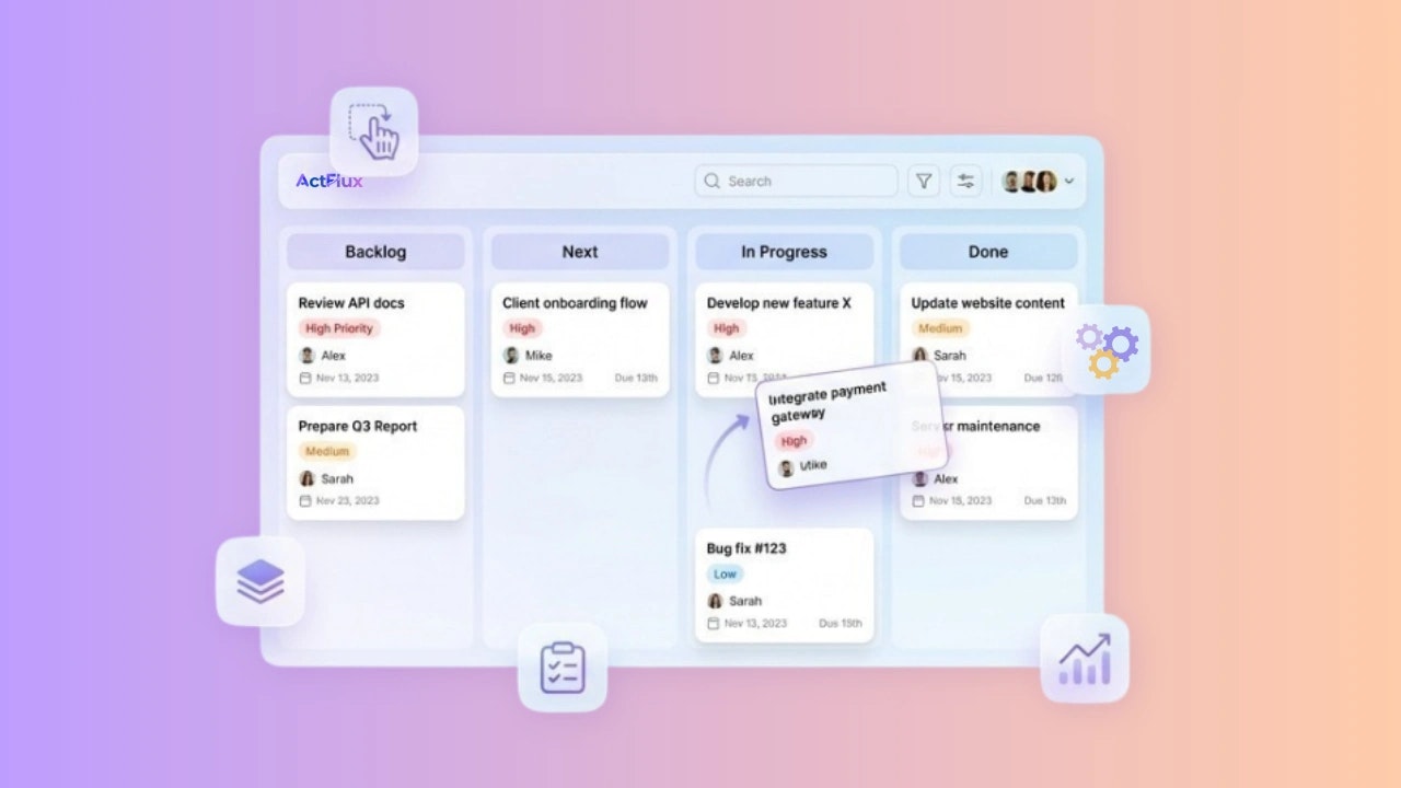 ActFlux screenshot 4
