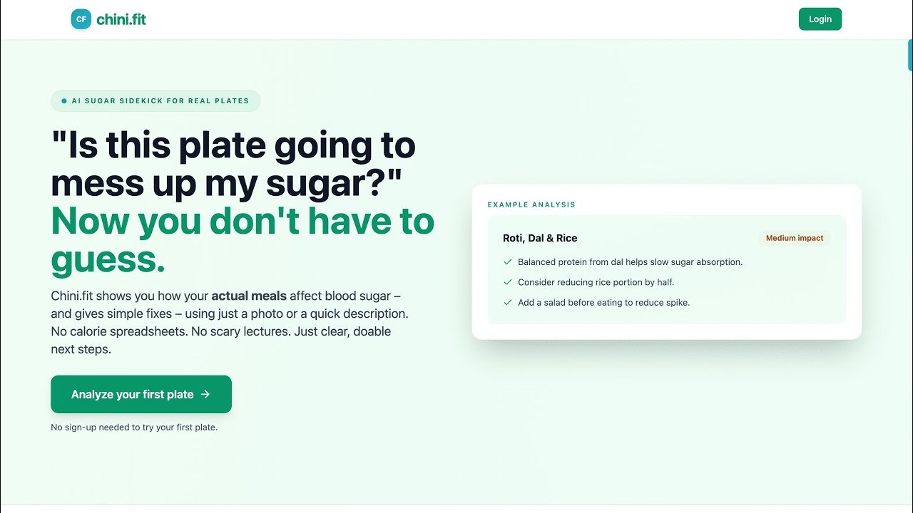 Chini.Fit - Find Hidden Sugar in Meals screenshot 10