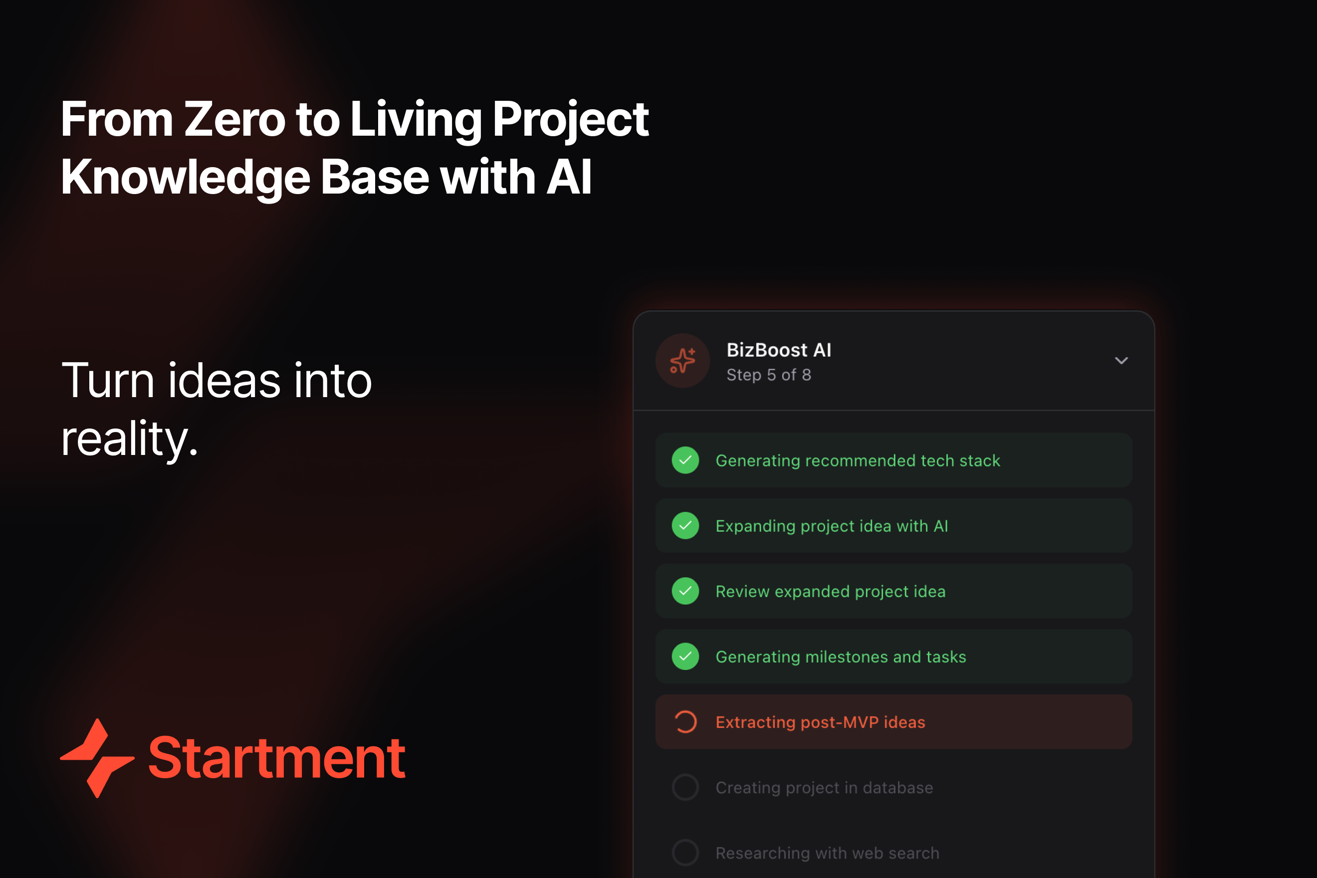 Startment AI screenshot 1