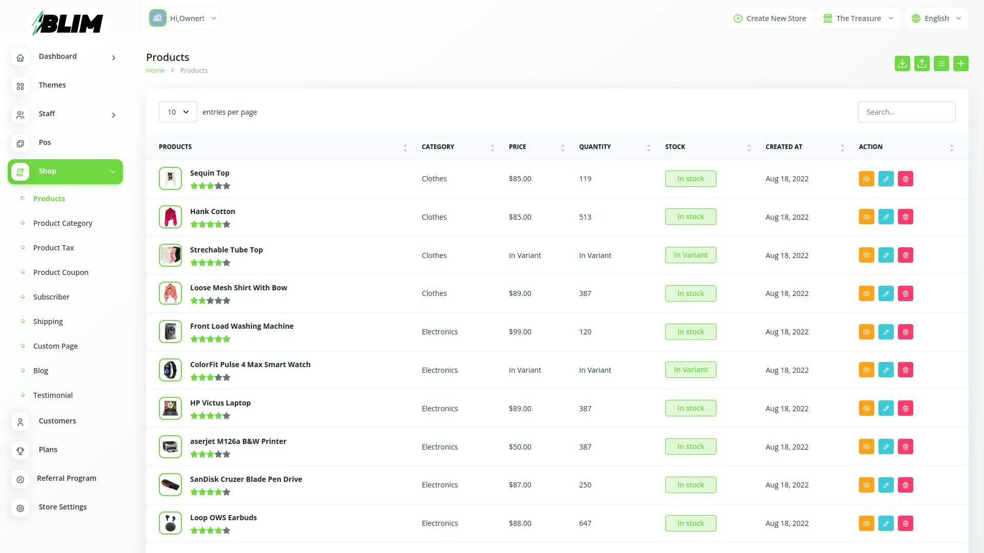 Blim | eCommerce Website Builder with AI screenshot 4