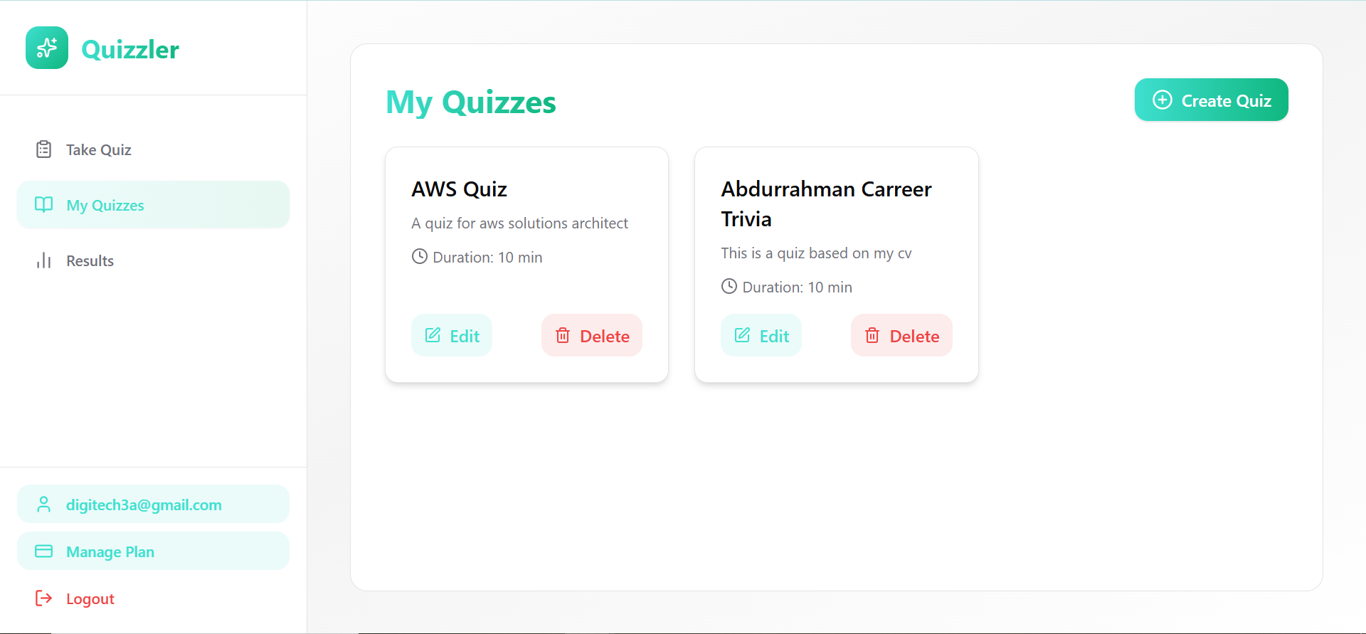 Quizzler screenshot 5