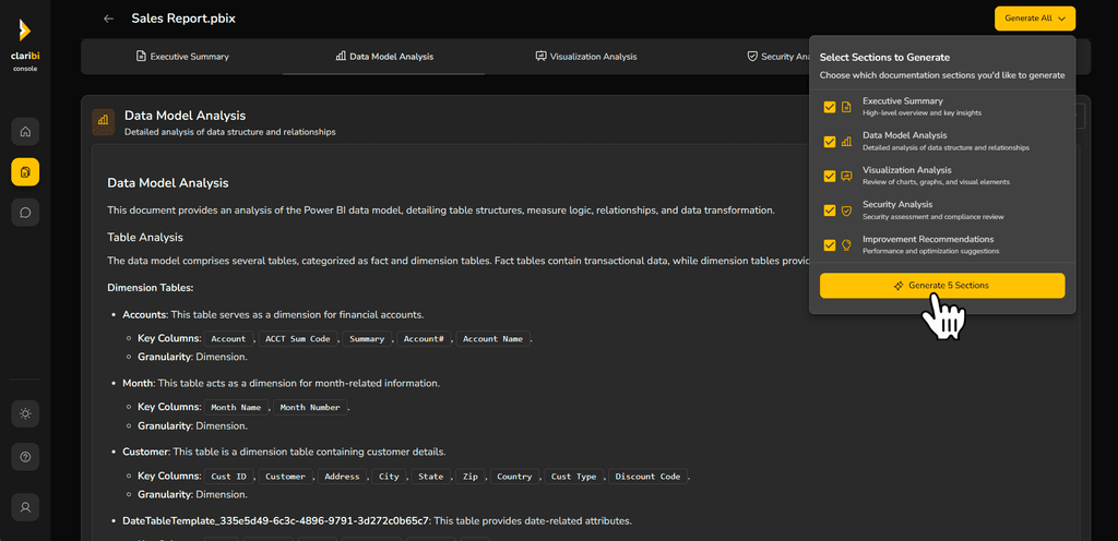 Claribi screenshot 4