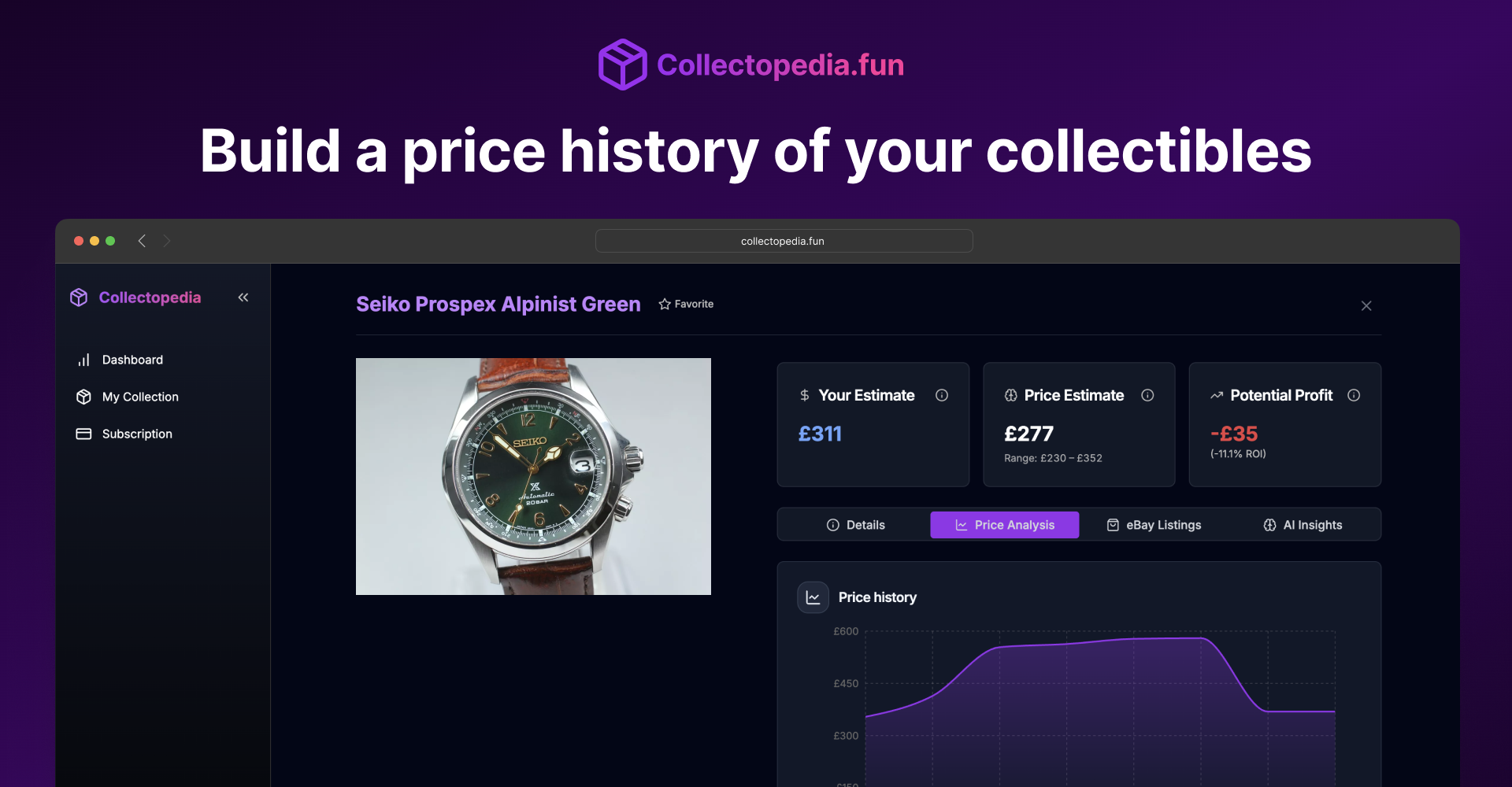 Collectopedia screenshot 4