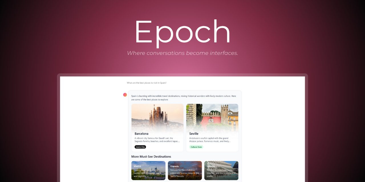 Epoch screenshot 1