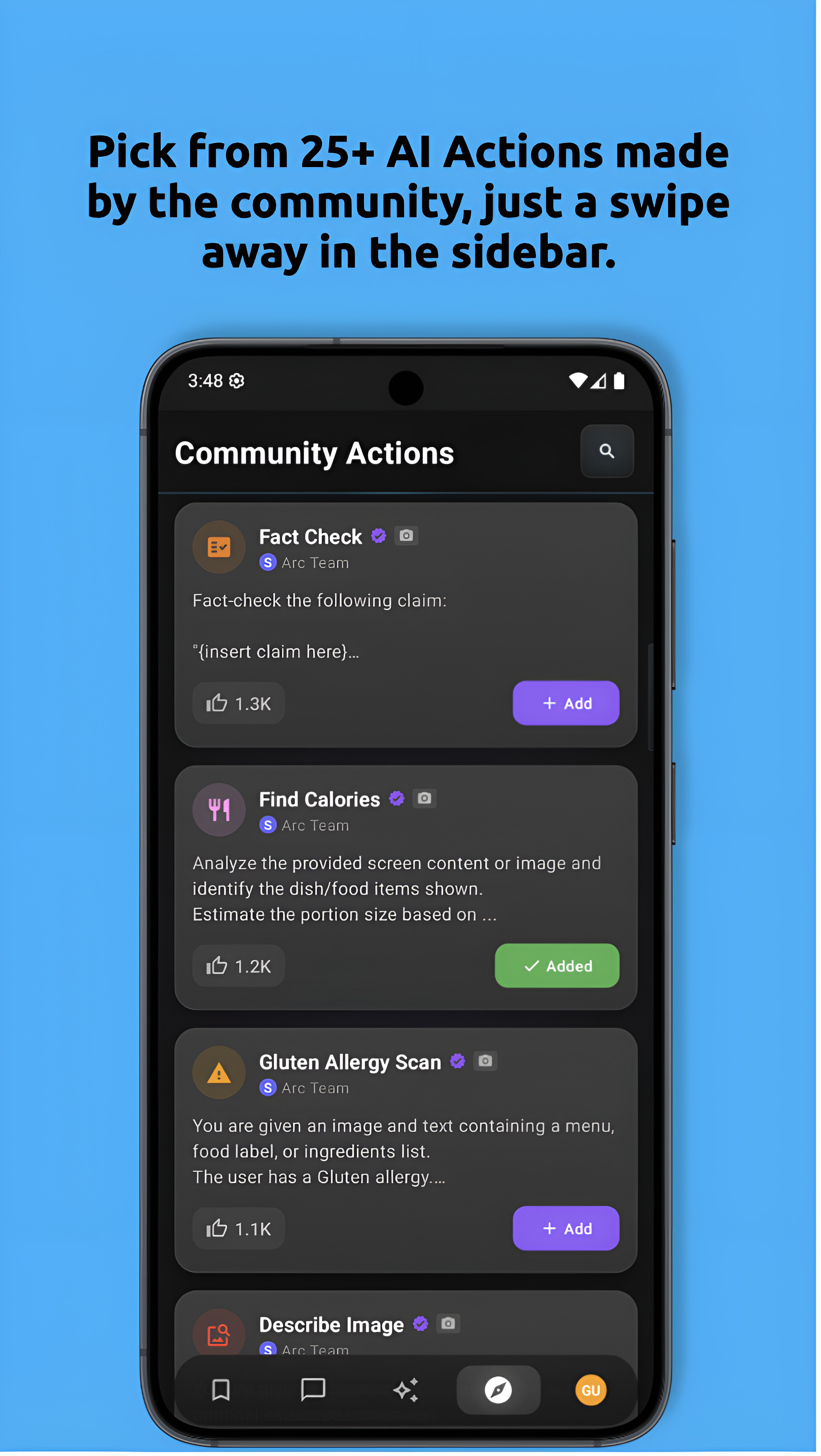 Arc screenshot 4