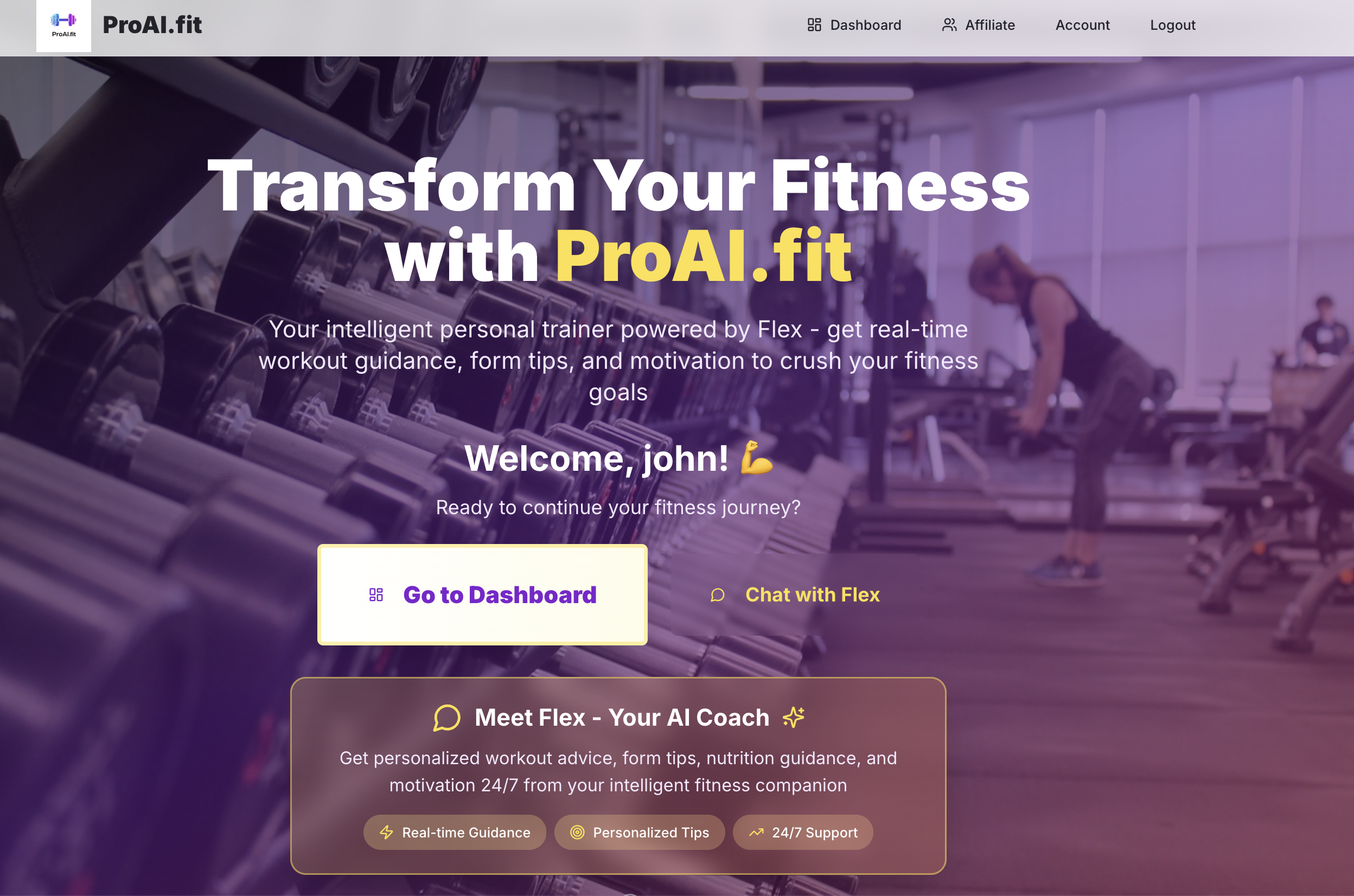proai.fit screenshot 1