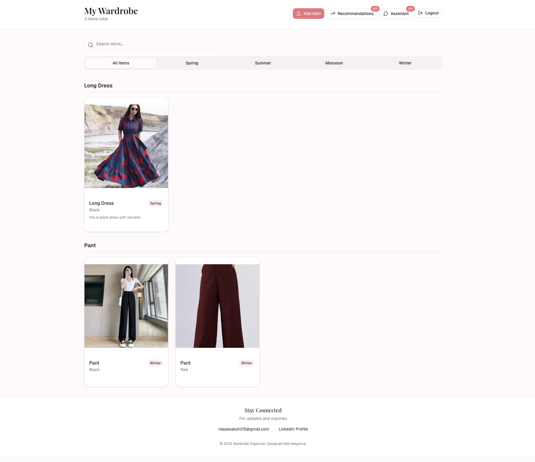 Wardrobe. screenshot 2