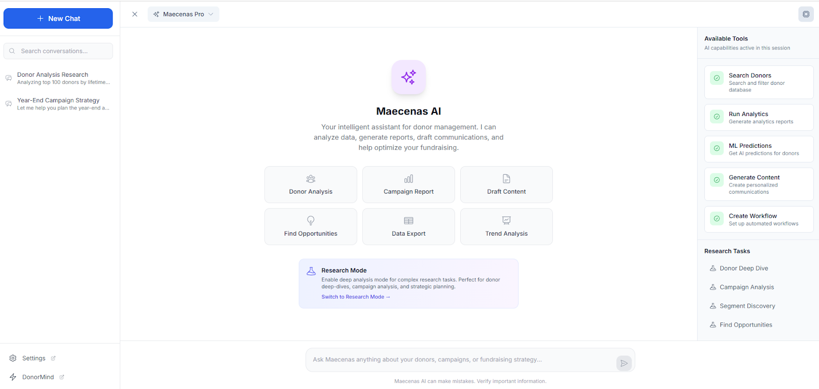 Donormind AI screenshot 3