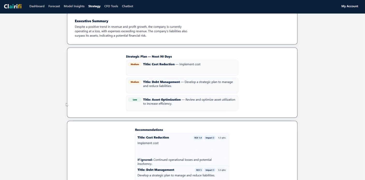 Clairifi screenshot 3