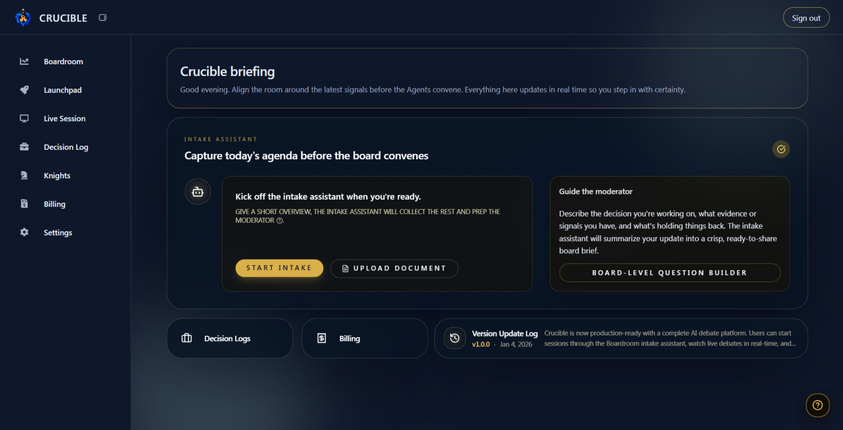 Crucible - Your AI Braintrust screenshot 5