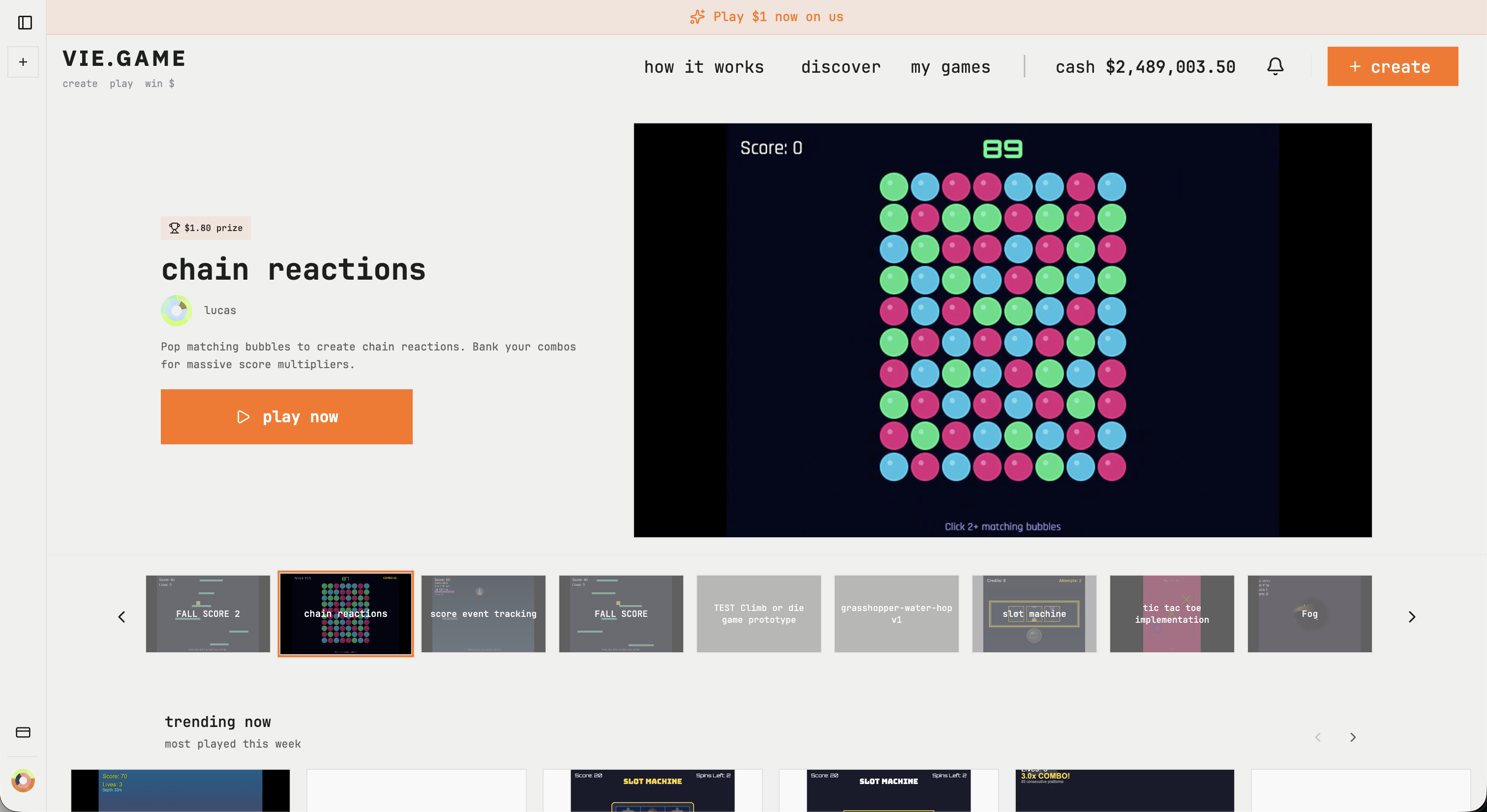 VIE screenshot 3
