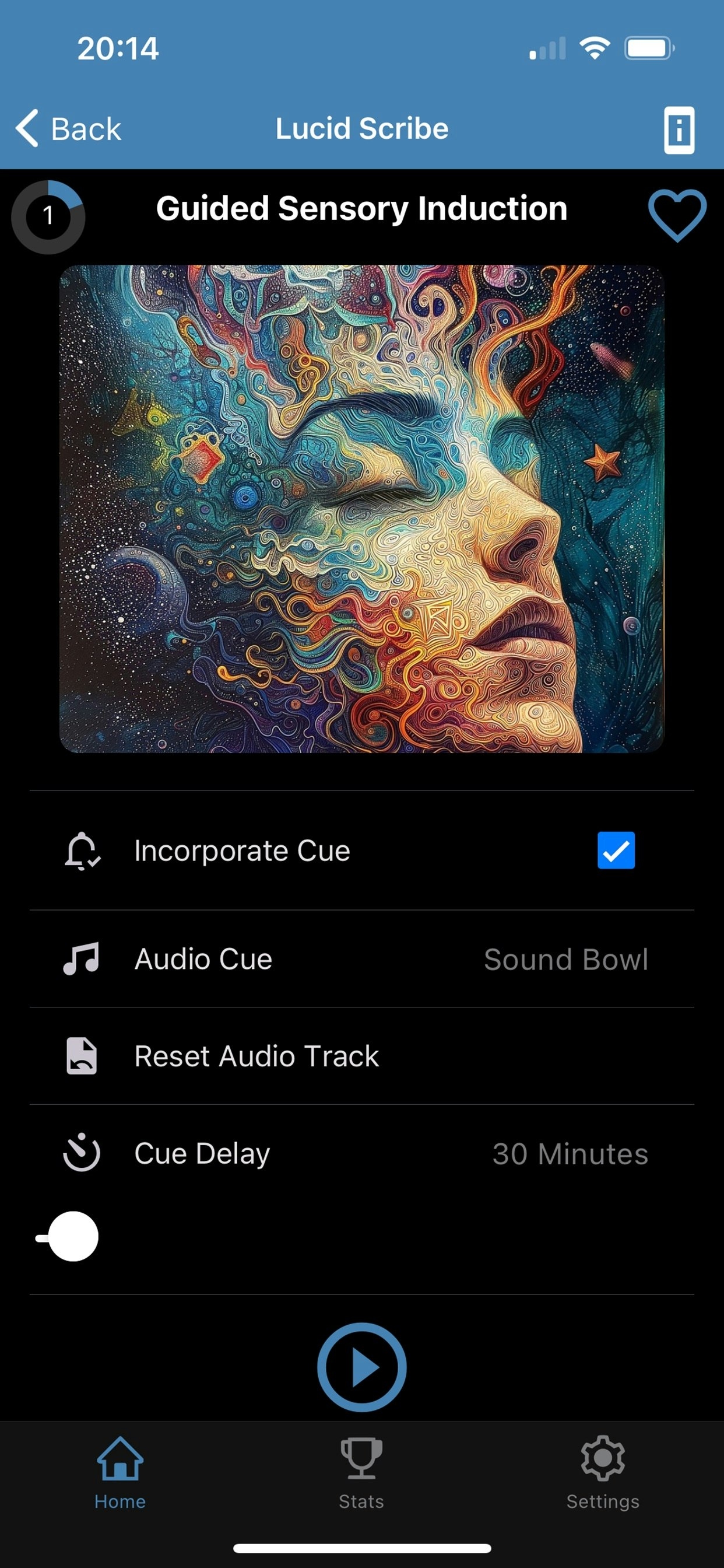 Lucid Scribe: Lucid Dreaming on iOS screenshot 1