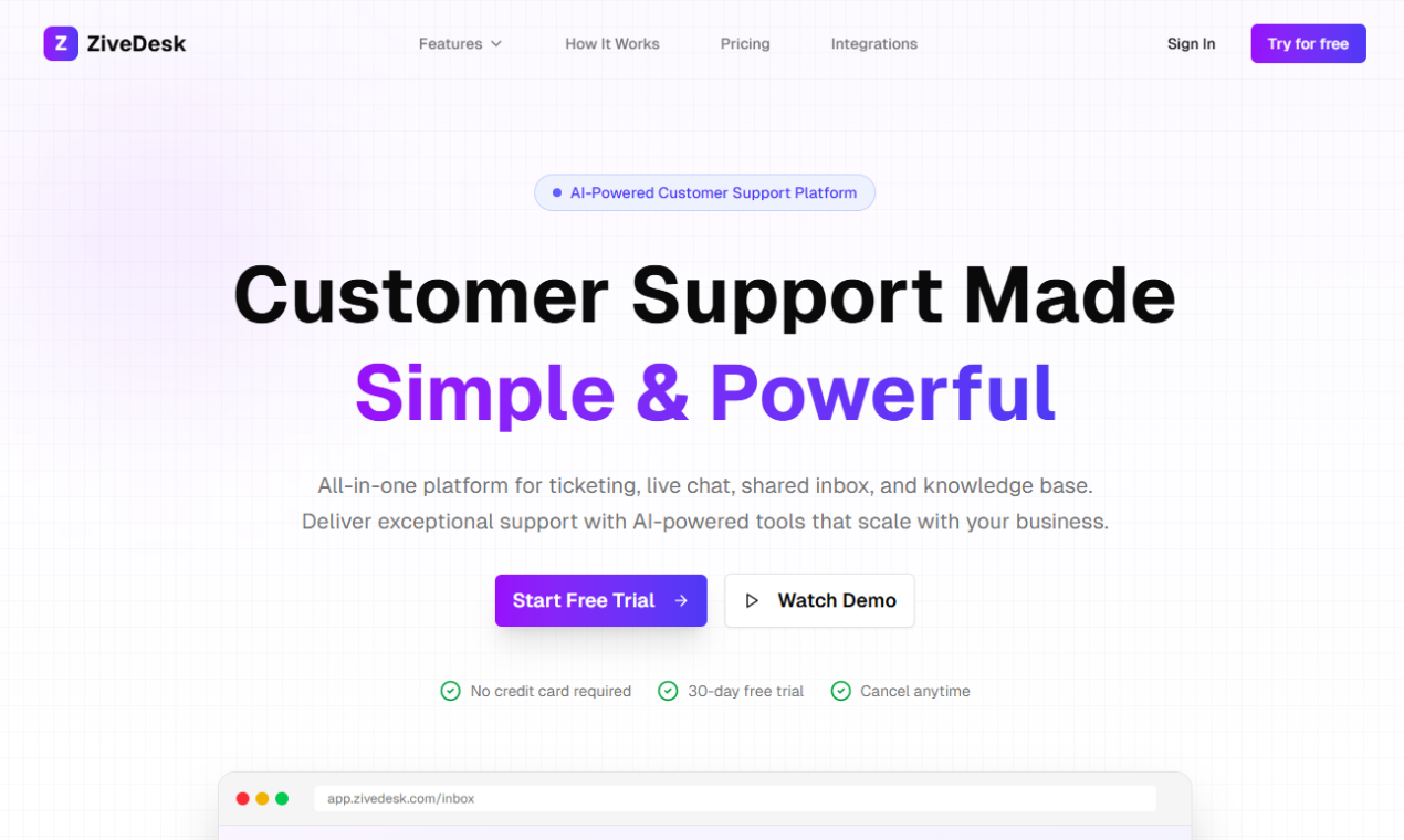 ZiveDesk screenshot 1