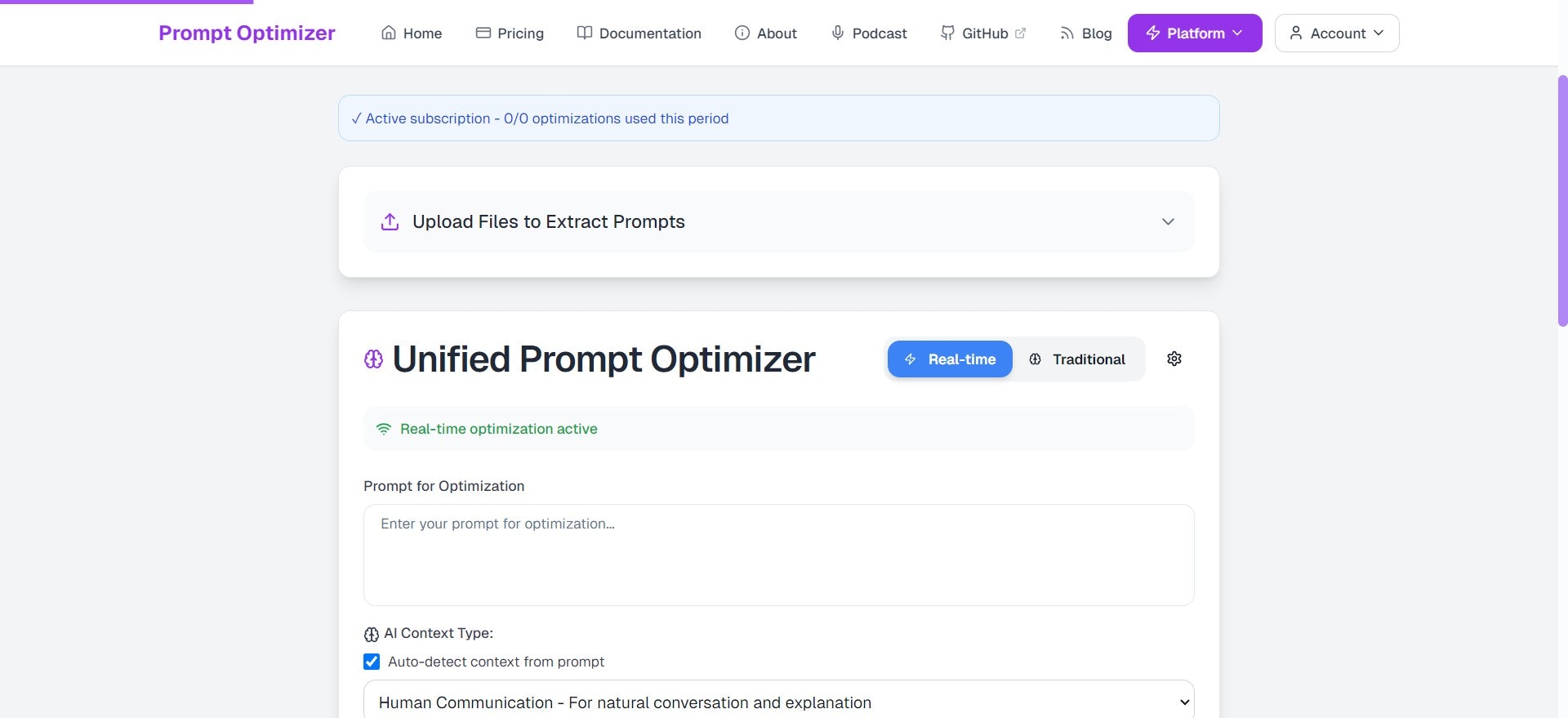 Prompt Optimizer screenshot 5