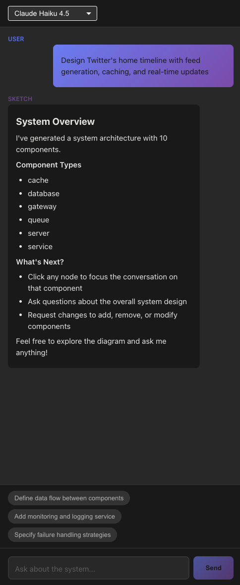 InfraSketch screenshot 6