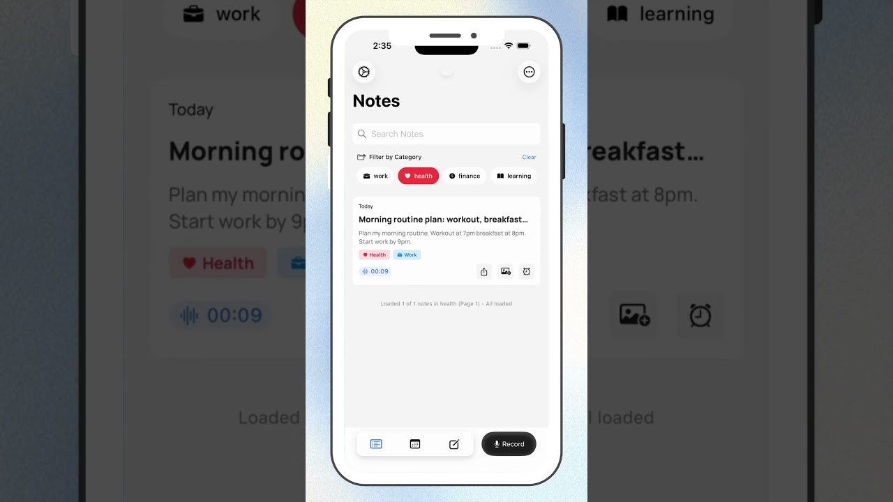 Voicely: AI Notes and Reminders screenshot 6