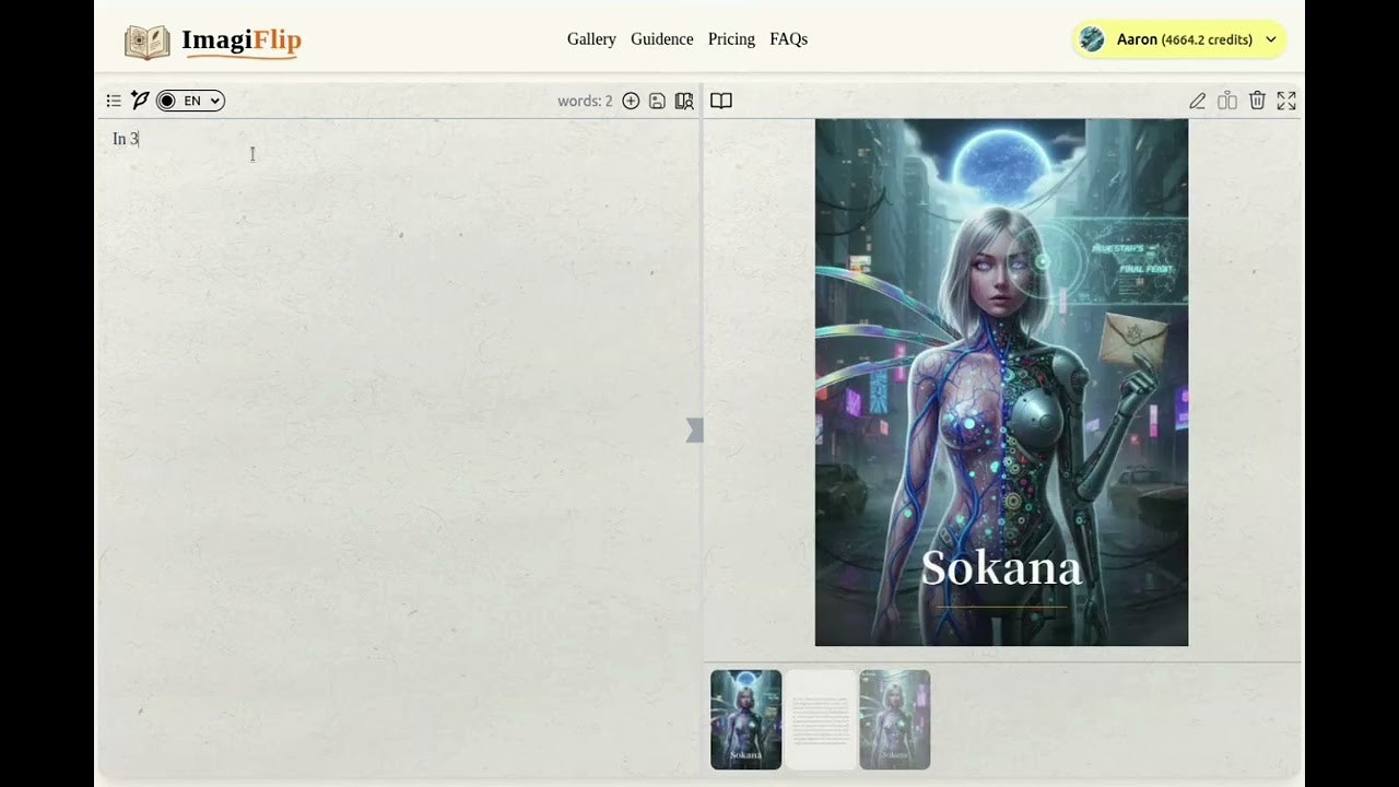 ImagiFlip – AI Story Generator&Flipbook screenshot 9