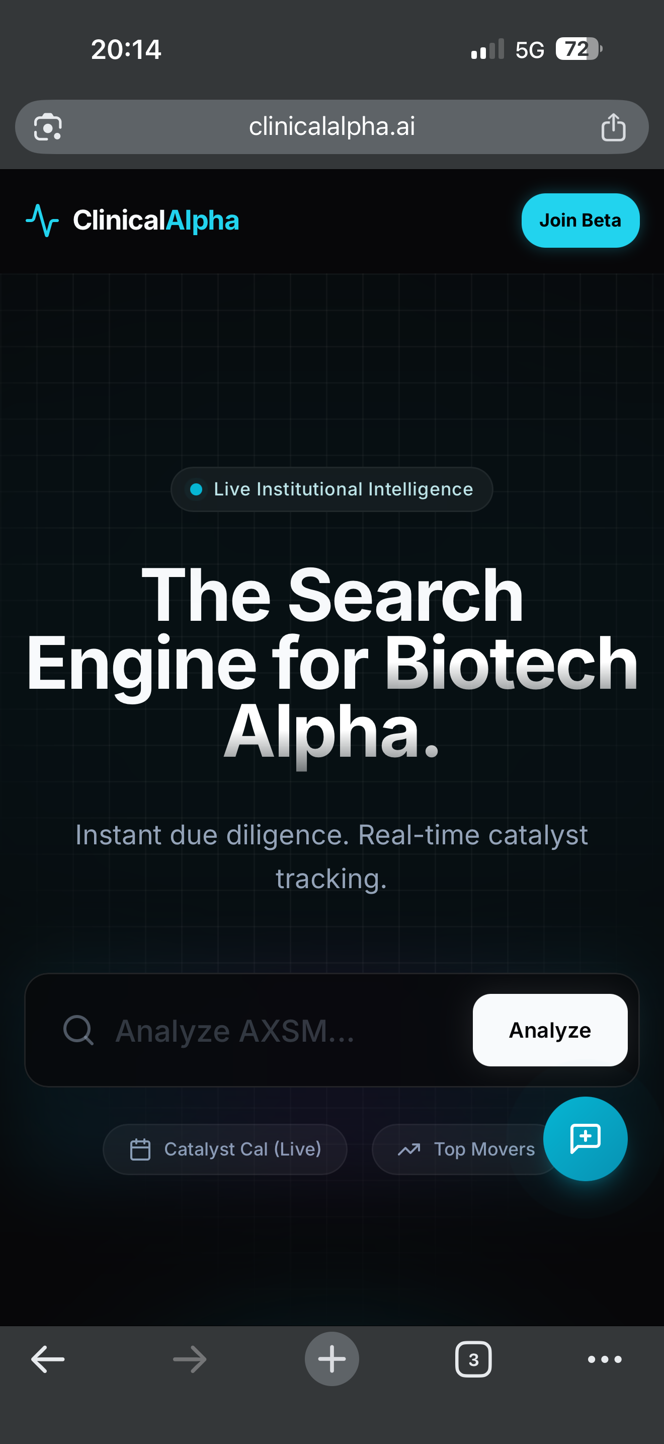 Clinical Alpha screenshot 1