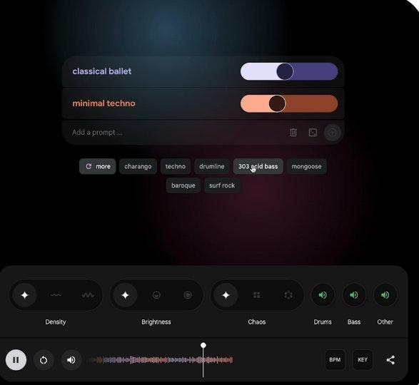 Lyria Camera by Google DeepMind screenshot 2