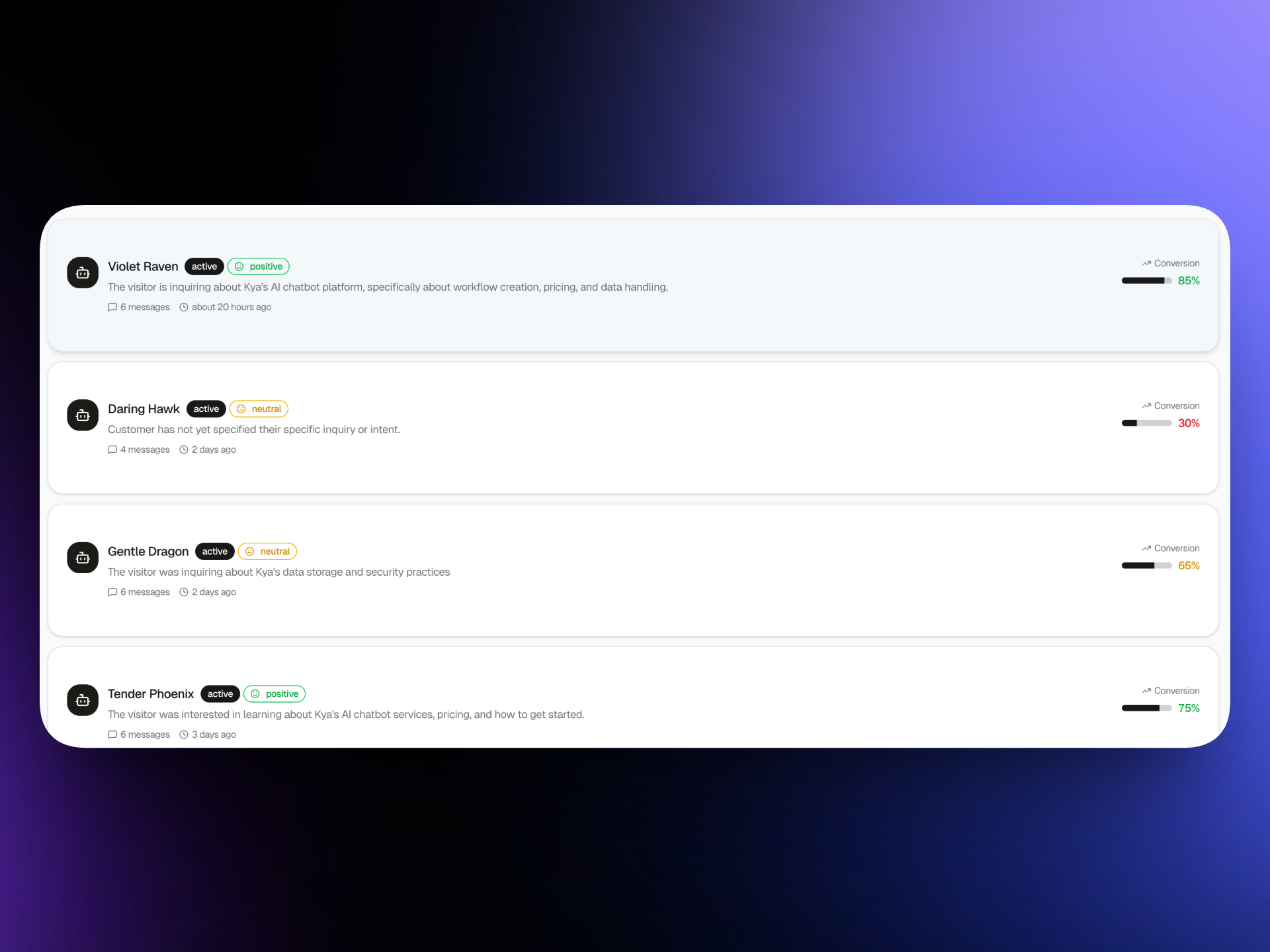 Kya screenshot 2
