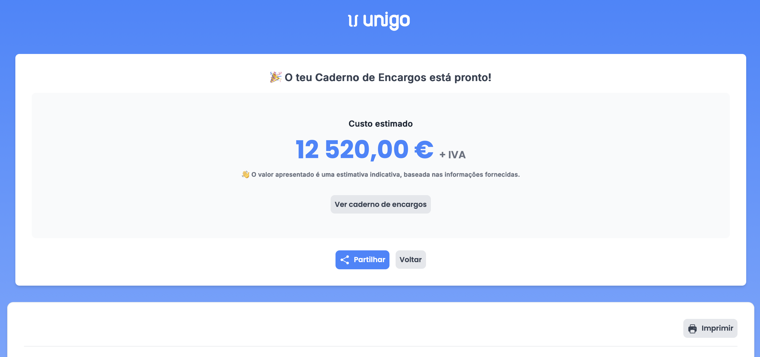 unigo — Clear budgets. Simple decisions. screenshot 3