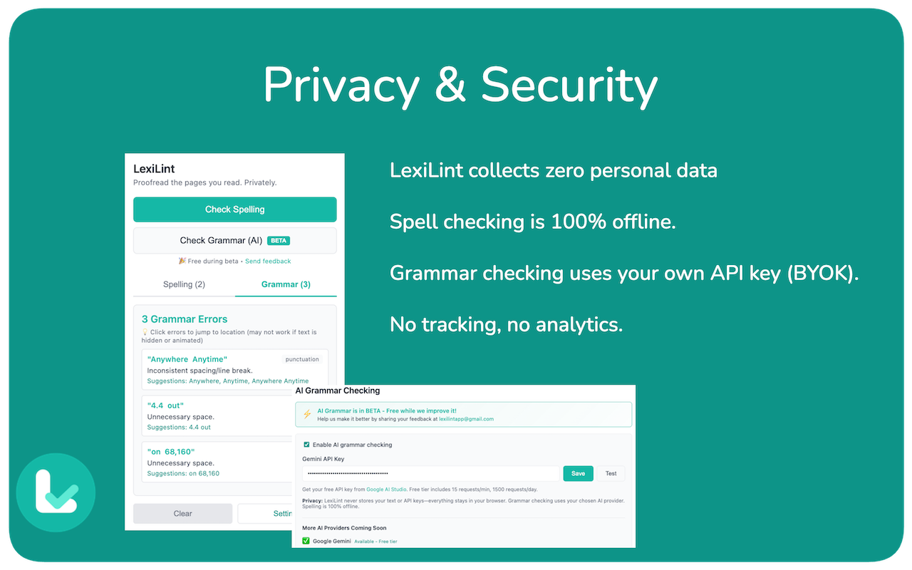 LexiLint screenshot 3