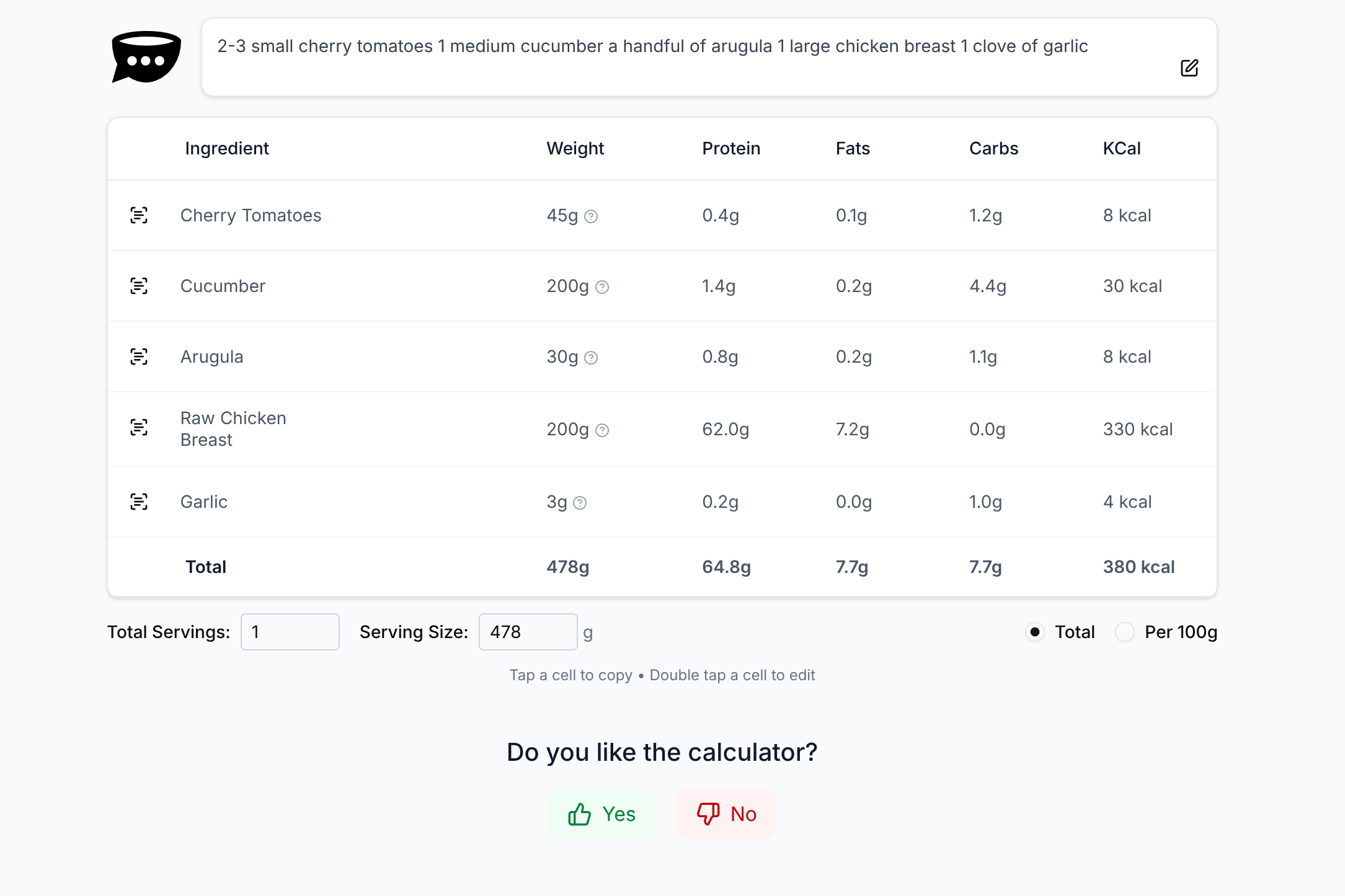 Dishdad: AI Recipe Nutrition Calculator screenshot 2