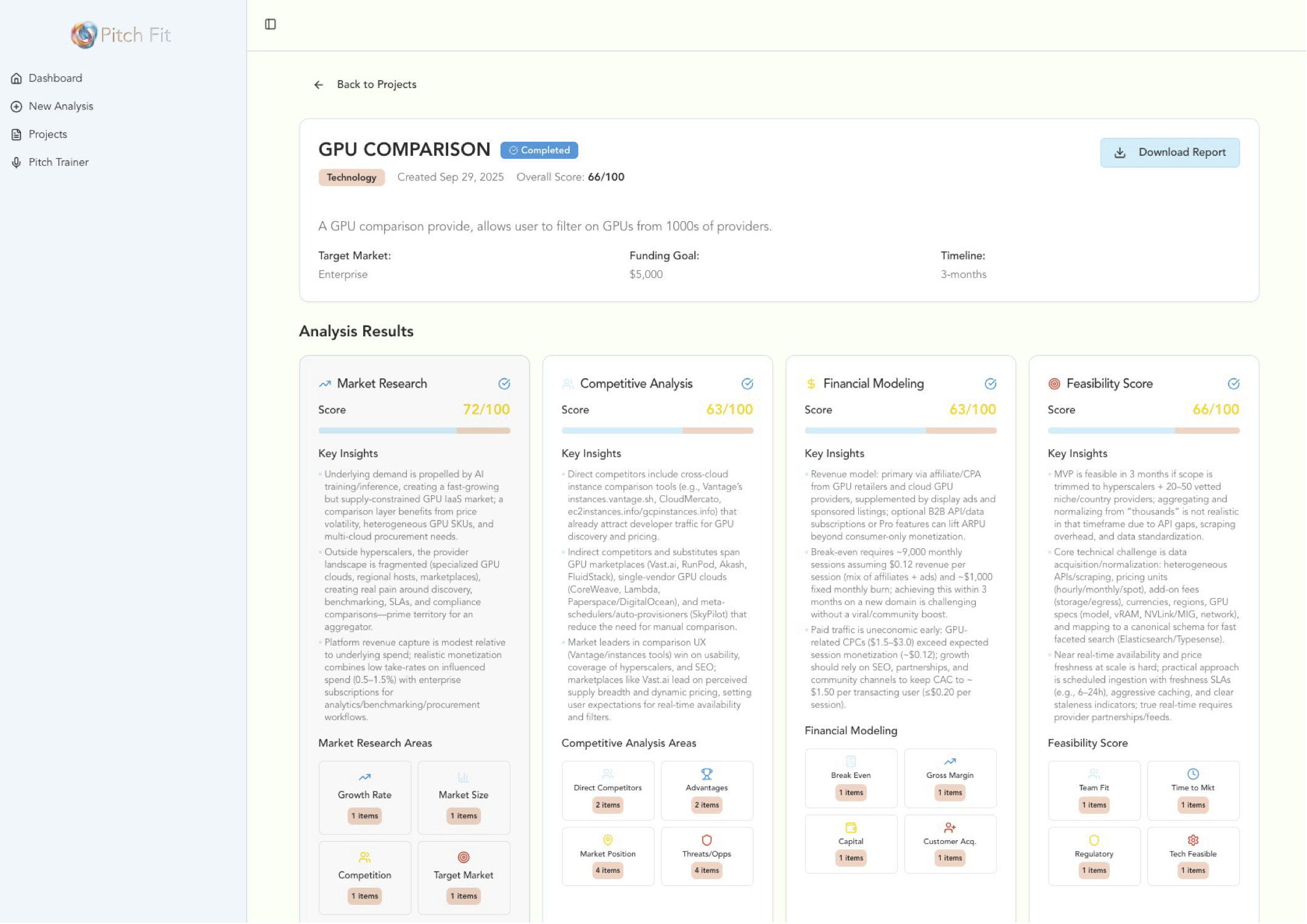 PitchFit screenshot 7