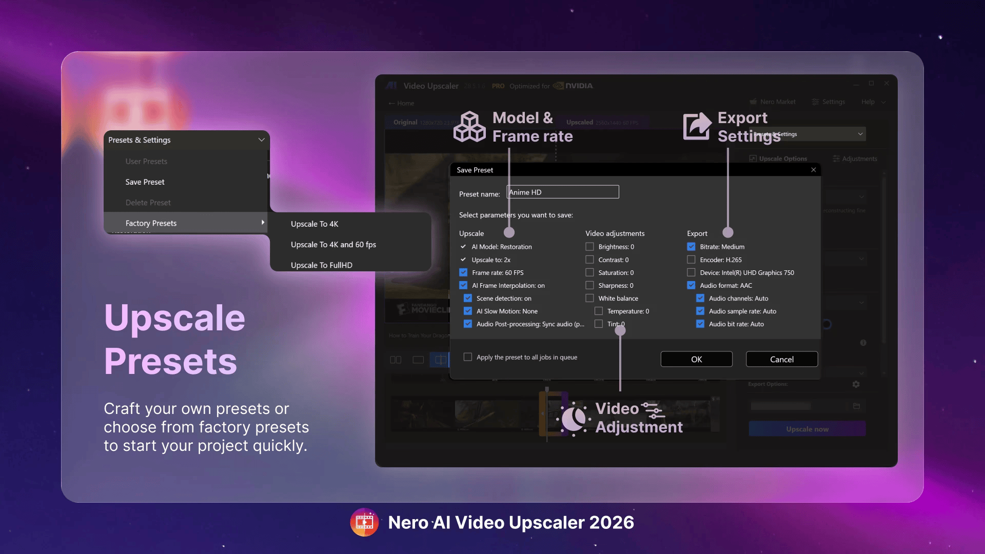 Nero AI Video Upscaler 2026 screenshot 3