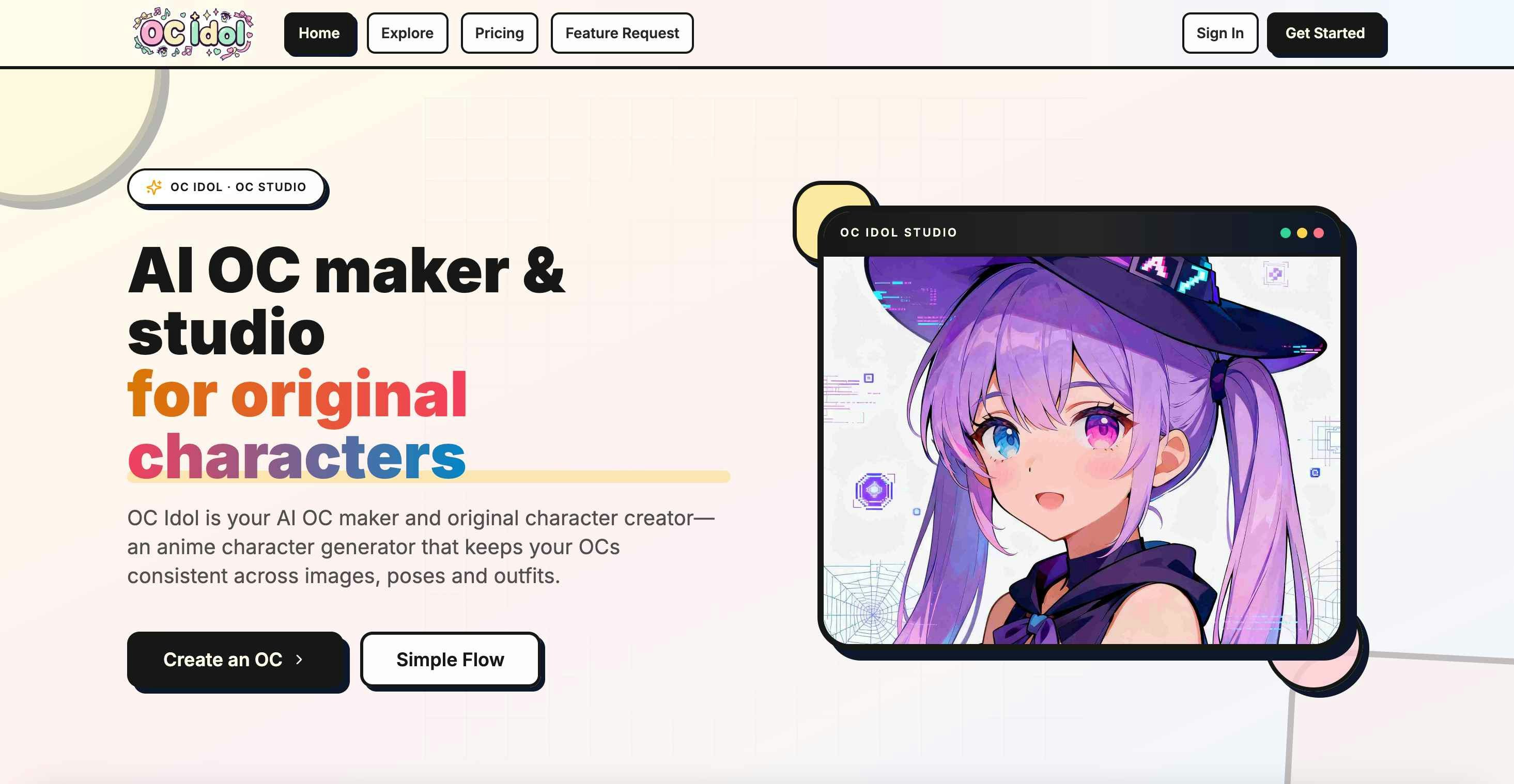 OC Idol screenshot 2