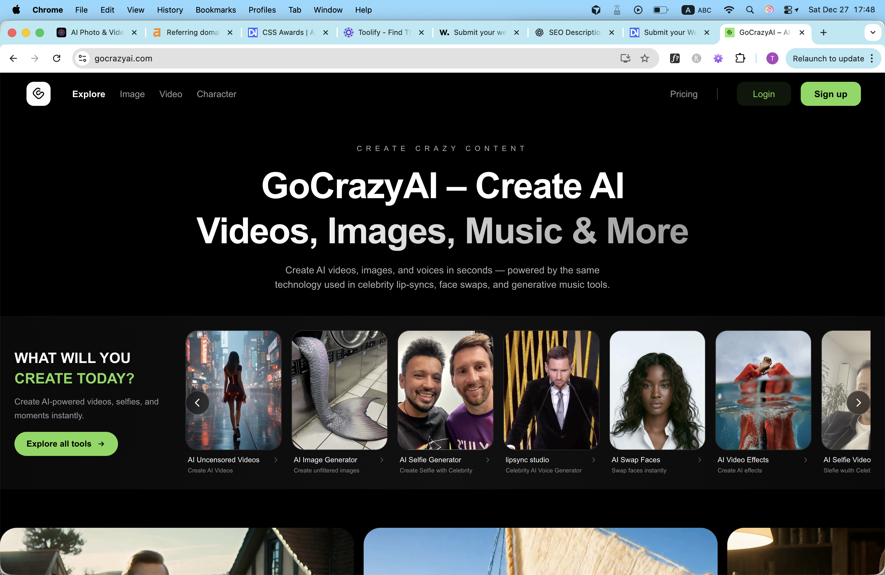 GoCrazyAI screenshot 1